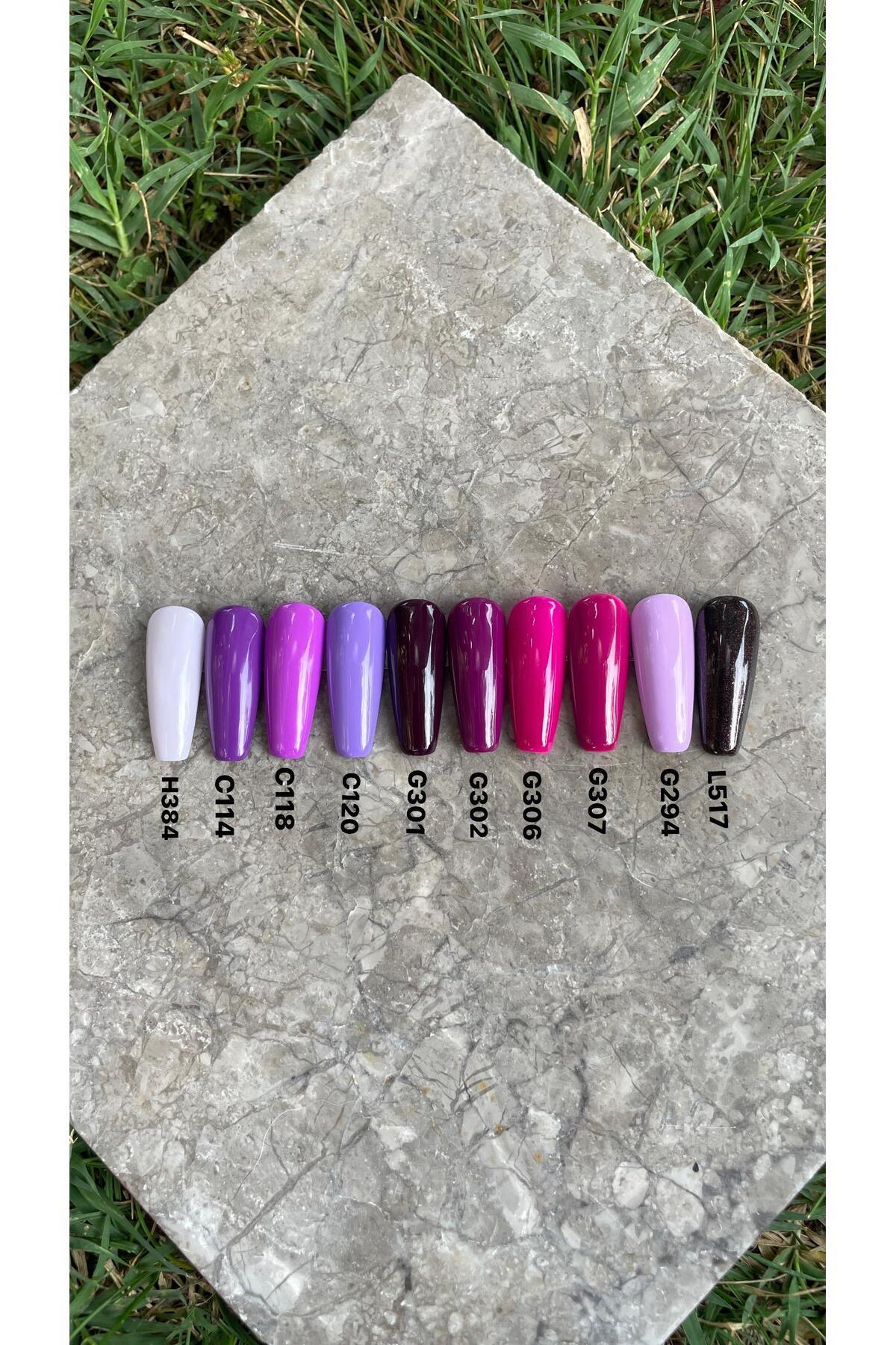 L517 - Simli Koyu Mor (5 ml) — رنگارنگ French — تصویر 5 از 5