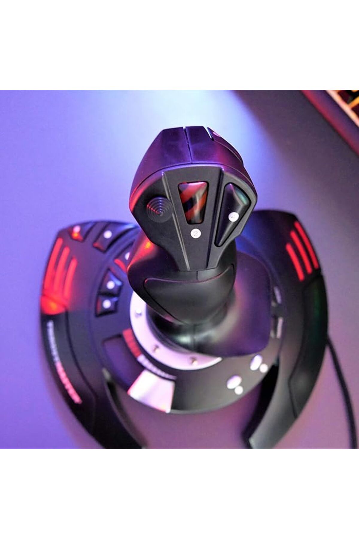 Thrustmaster-T.Flight Stick X: Joystick w/ Rudder, Reprogrammable Buttons, Throttle, PC/USB Compatible 2