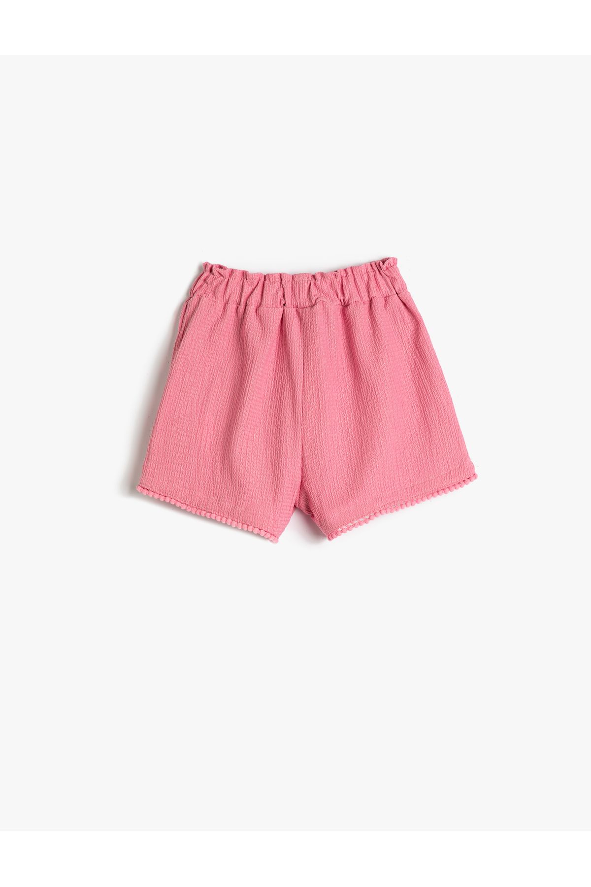 Koton-Shorts Waist Elastic Drawstring Textured 2