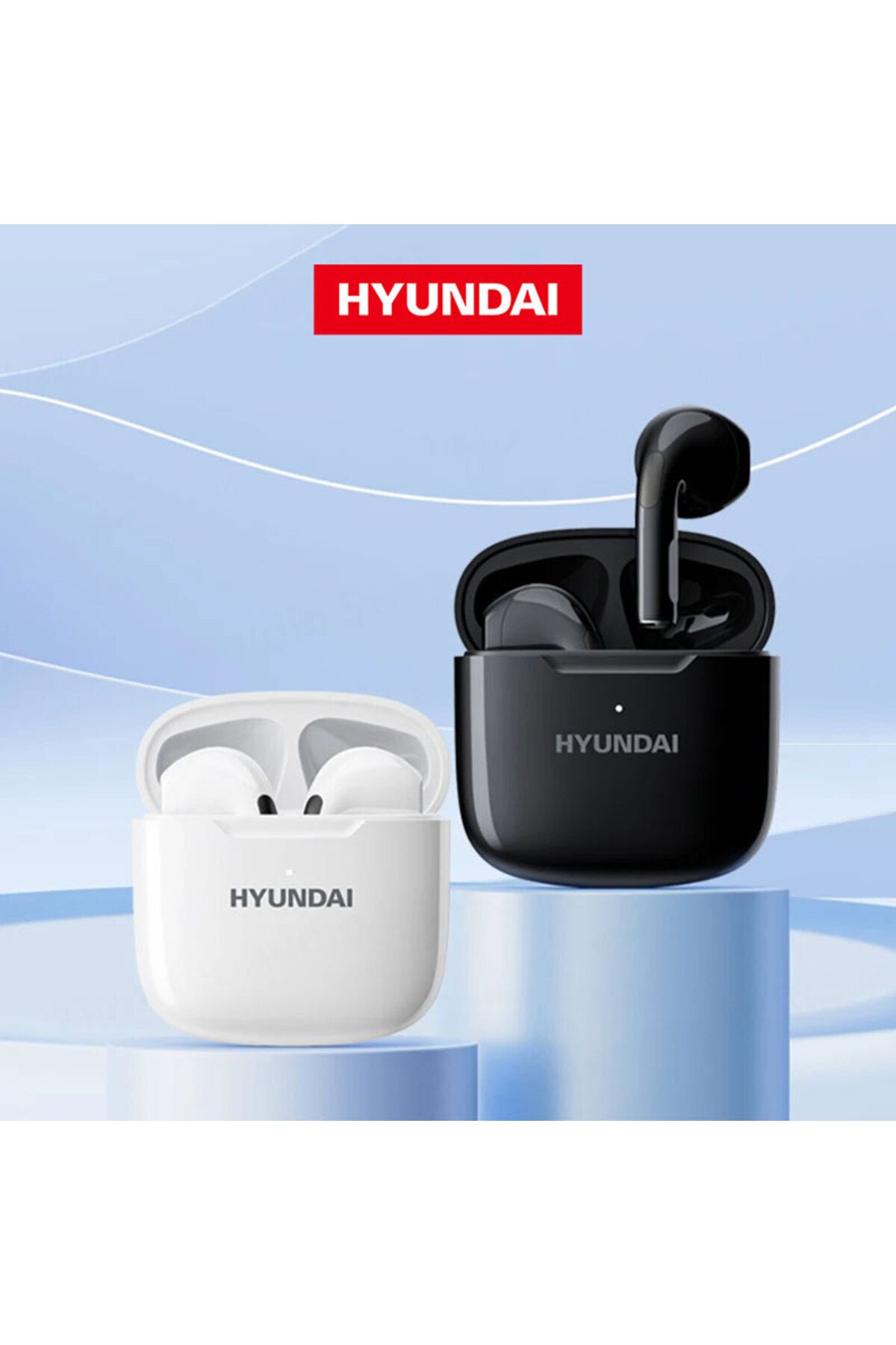 Choice-Wireless HYUNDAI HY-T02 Bluetooth 5.3 TWS Earphones Gaming Sports Waterproof Earbud Built-... 2