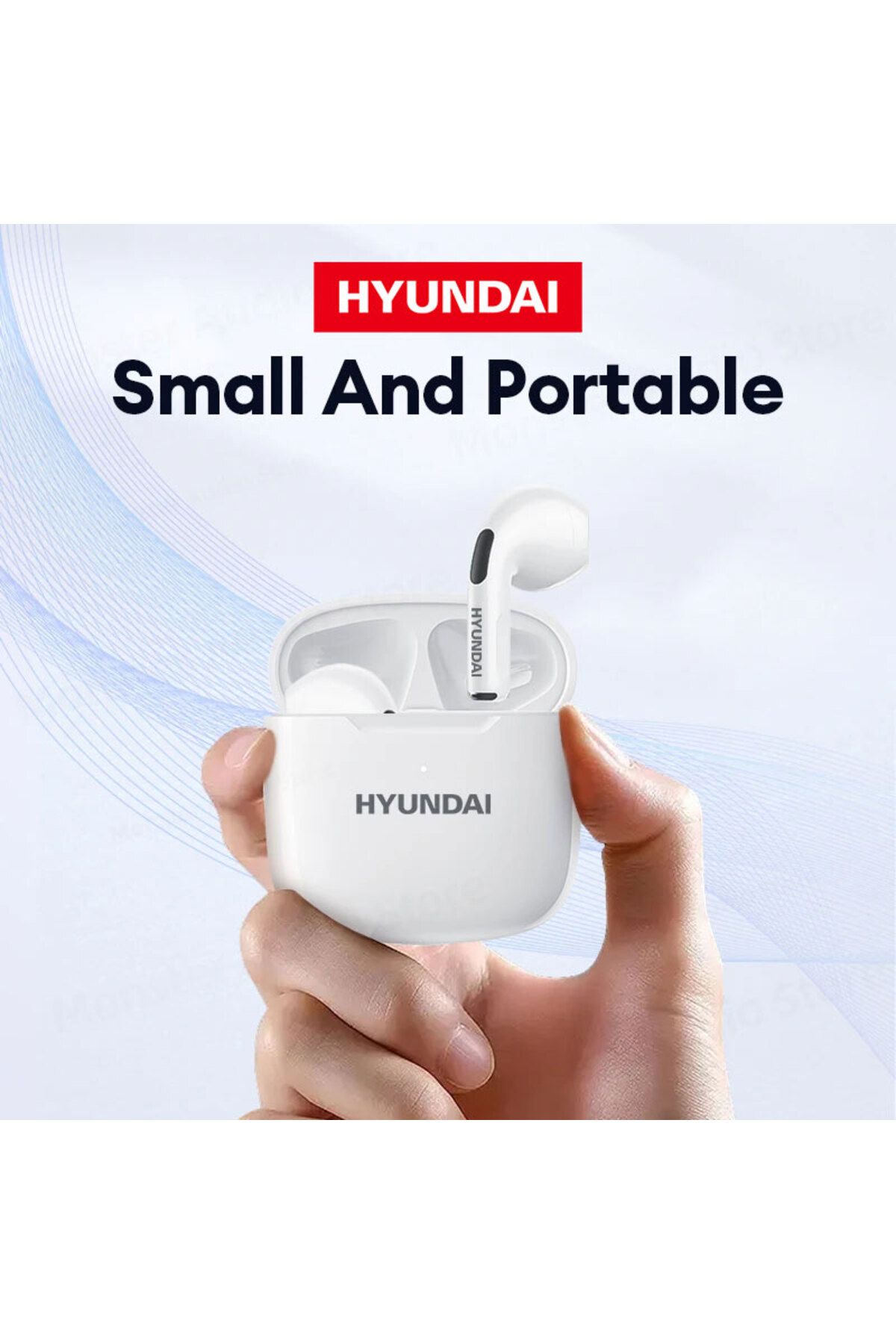 Choice-Wireless HYUNDAI HY-T02 Bluetooth 5.3 TWS Earphones Gaming Sports Waterproof Earbud Built-... 6