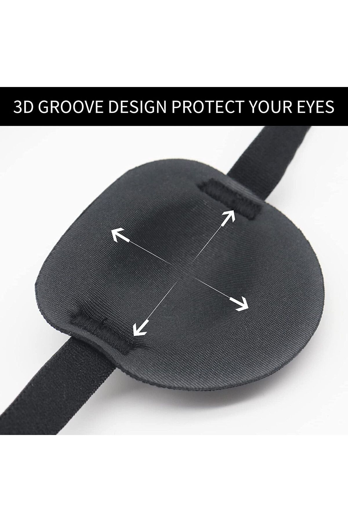 Choice-1 Pcs Eye Patch, Eye Patches For Adults, Adjustable Soft Amblyopia Lazy Eye Patches For Left Or R... 6