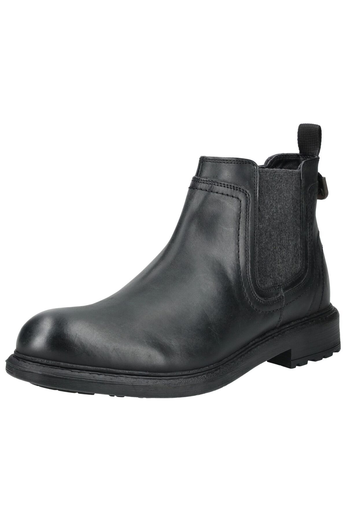 Jeep-Stiefelette - Schwarz - Blockabsatz 1