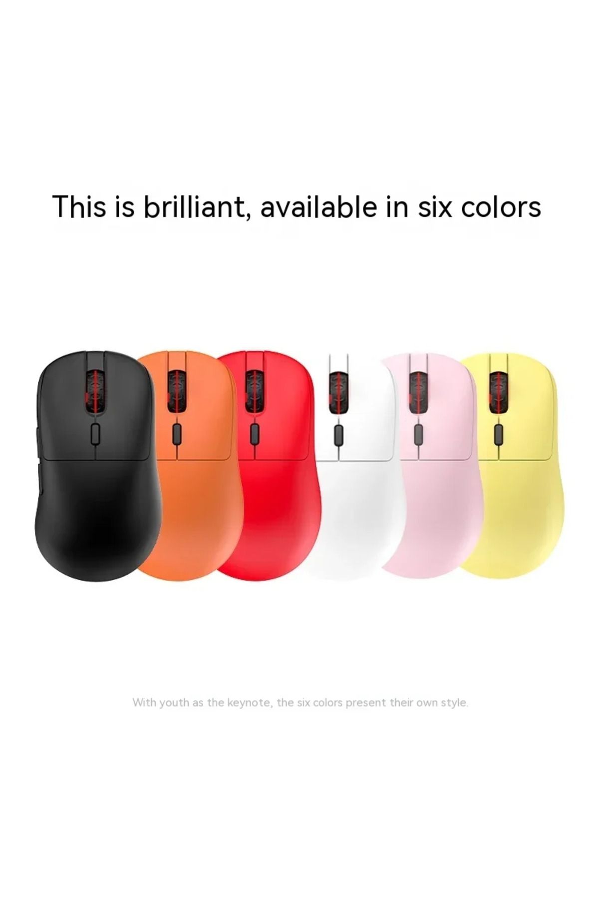 Choice-Incott GHERO Wireless Mouse Two Mode PAW3395 Sensor RGB Low Latency Gaming Mouse Ergonomics Pc Ga... 6