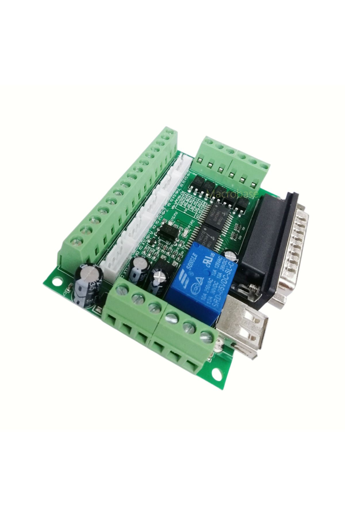 MacroBase-mach3 cnc controller 5 axis mach 3 interface motion card breakout board engraving cutting machine... 4