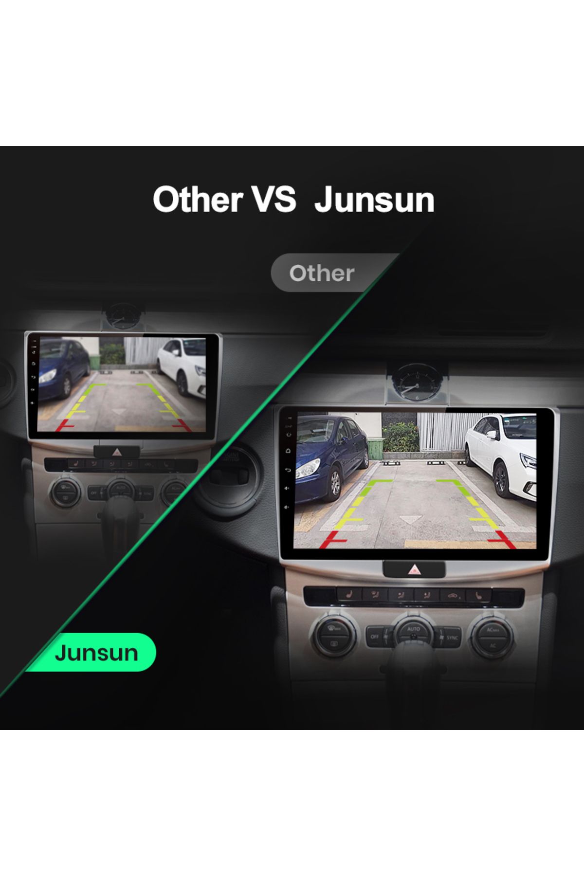 Junsun-Car Rearview Camera 480P Resolution WaterProof 120°Wide-Angle Reverse Backup Parking Camera for J... 4