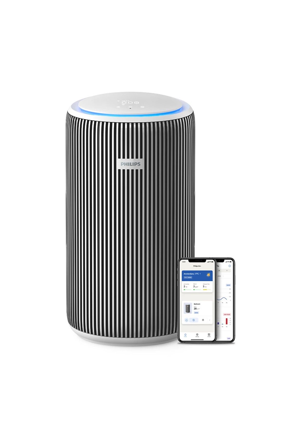 Philips AC3220/10 Hava Temizleyici, 3200 Serisi, 135 m2'ye Kadar Etkili, Air+ Uygulaması ile Uzaktan Kontrol