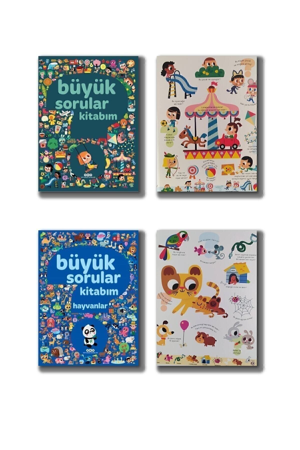 Yapı Kredi Yayınları Büyük Sorular Kitabım + Büyük Sorular Kitabım Hayvanlar 2'li Set