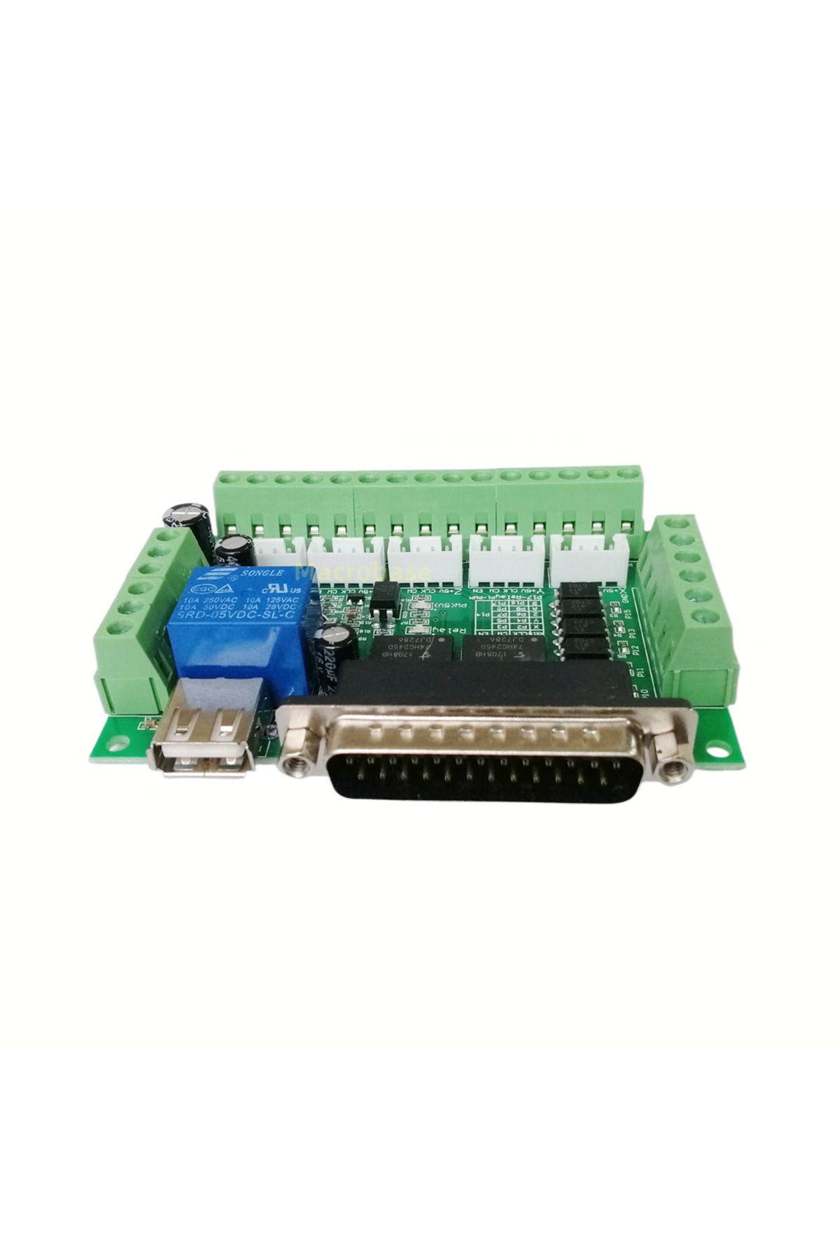 MacroBase-mach3 cnc controller 5 axis mach 3 interface motion card breakout board engraving cutting machine... 3