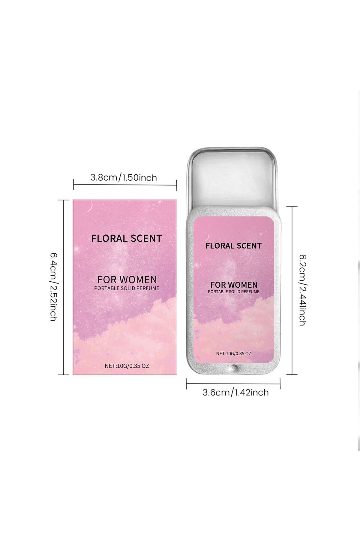 Choice-Solid Perfume Balm ?solid Balm Attractant Attraction Balm Portable Compact To Refill Anytime Perf... 4