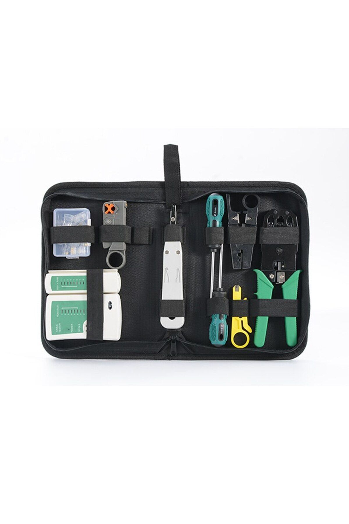 Choice-1 Set Five Types of Network Tool Kit Wire Clamp Combination Network Toolkit Household Manual Tool... 8