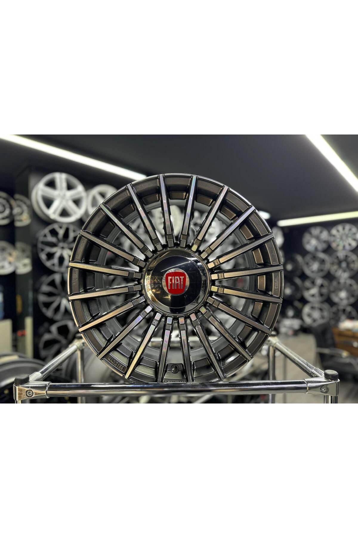 ELİT WHEELS 16 İNC 5X98 FİAT EGEA-DOBLO-YENİ FİORİNO UYUMLU JANT TAKIMI GUNMETAL (4 ADET)