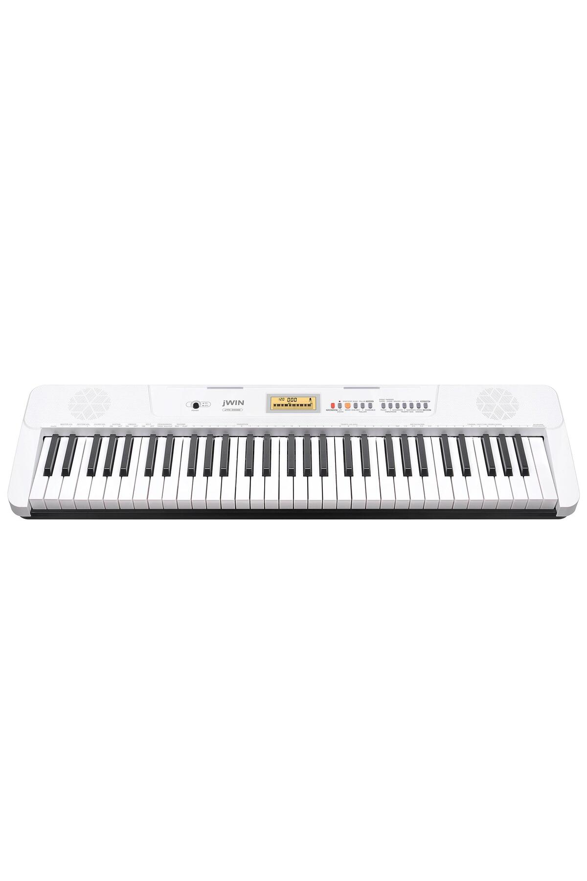 JWIN JTK-3500 61 Tuş Hassasiyetli 5 Oktav Org - Beyaz - Fiyatı