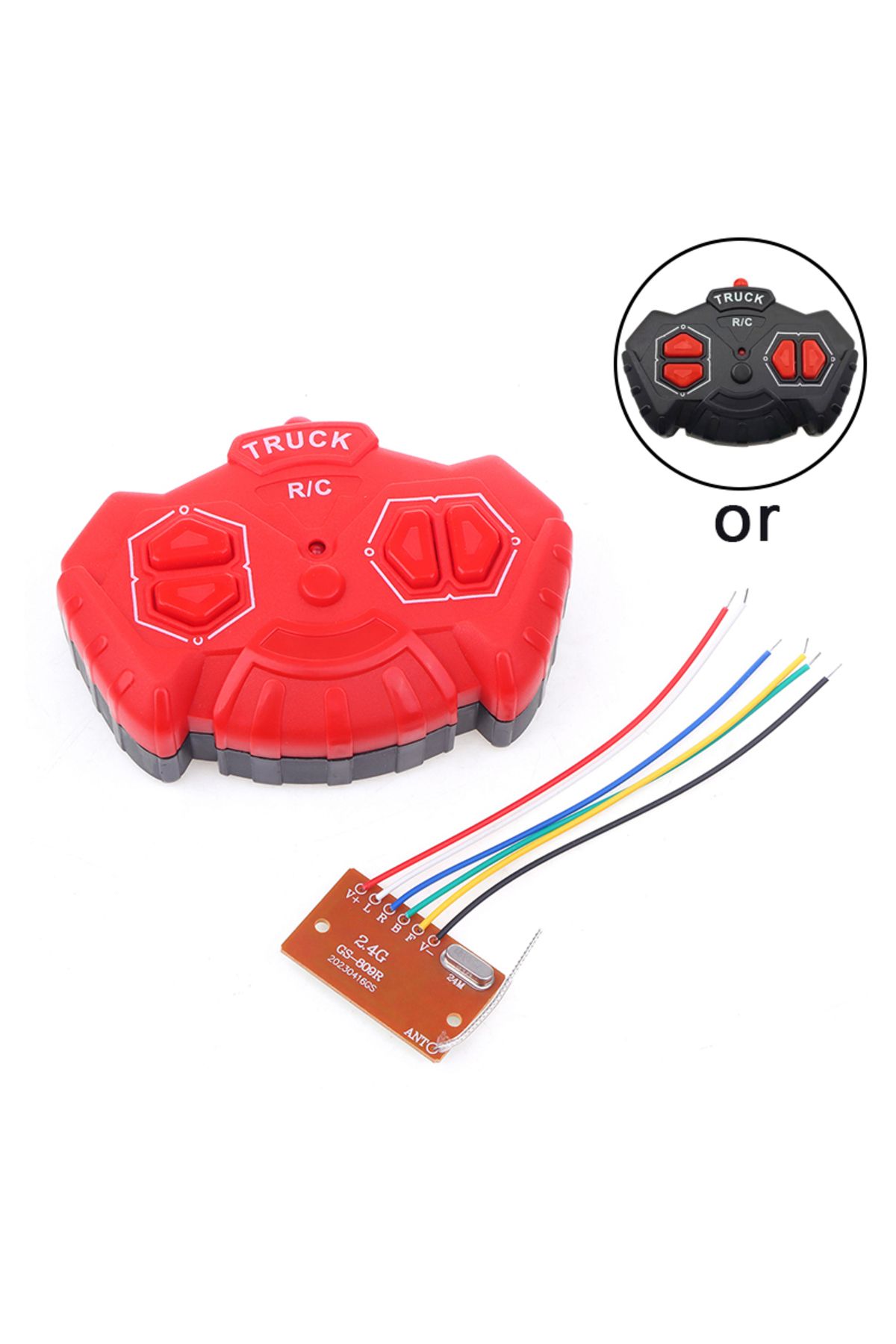 Choice-2.4G Four-way Remote Control Module 4CH RC Remote Control Transmitter Receiver Circuit Board Acce... 6