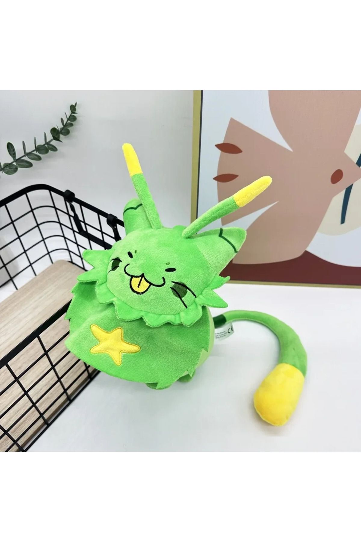 Choice-2024 New Gnarpy Discovers The Internet Plush Toy Gnarpy Regretevator Plushie Cat Alien Green Cat ... 7