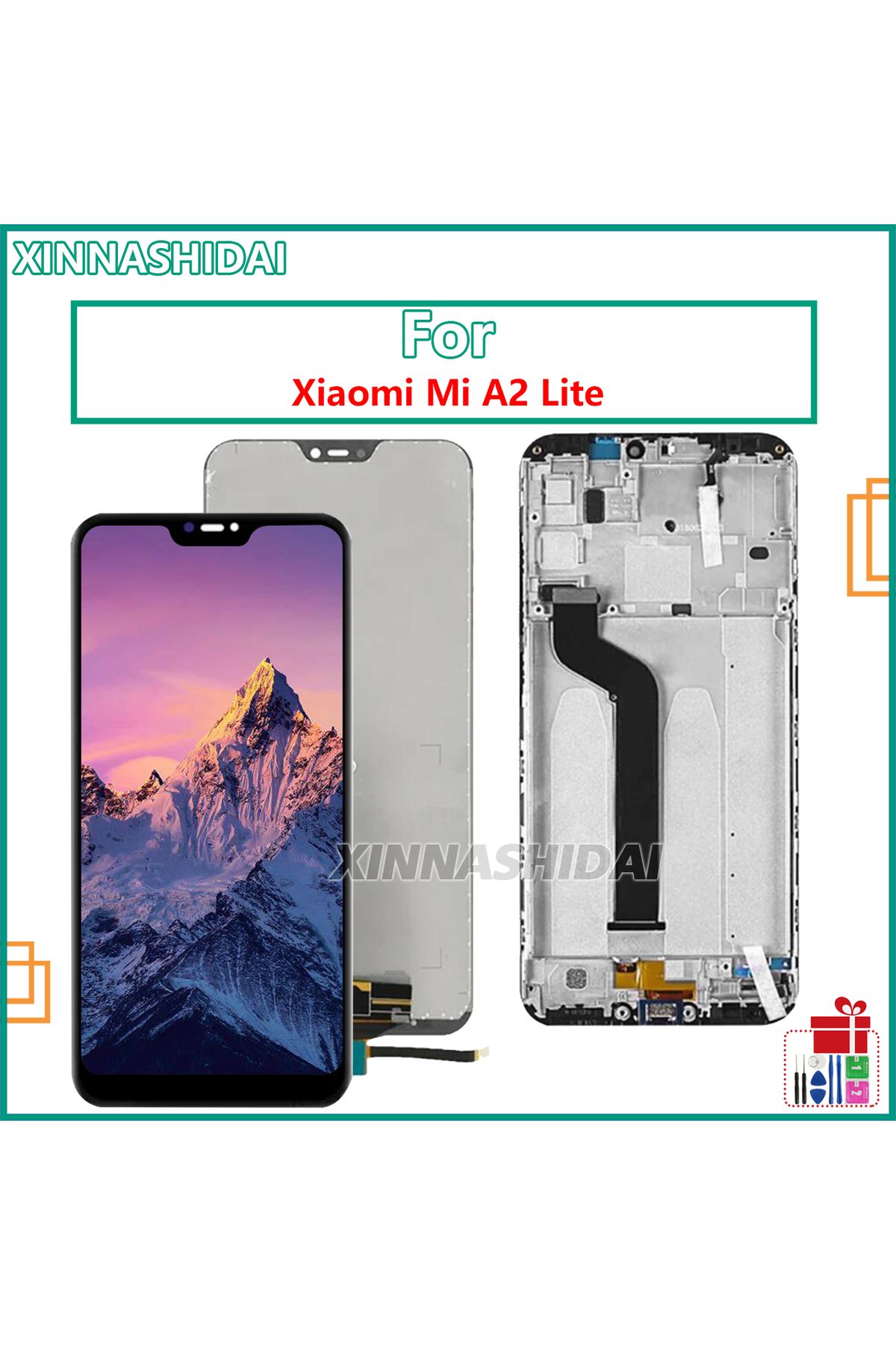 Choice-5.84" Lcd For Xiaomi Mi A2 Lite LCD Display Touch Screen Replacement For Xiaomi Redmi 6pro Displa... 2