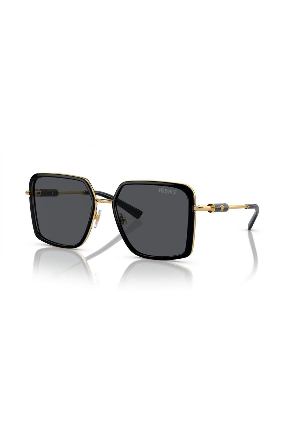 Versace-Ve2261 ( 100287 ) 56 |   Women's Black Sunglasses 1