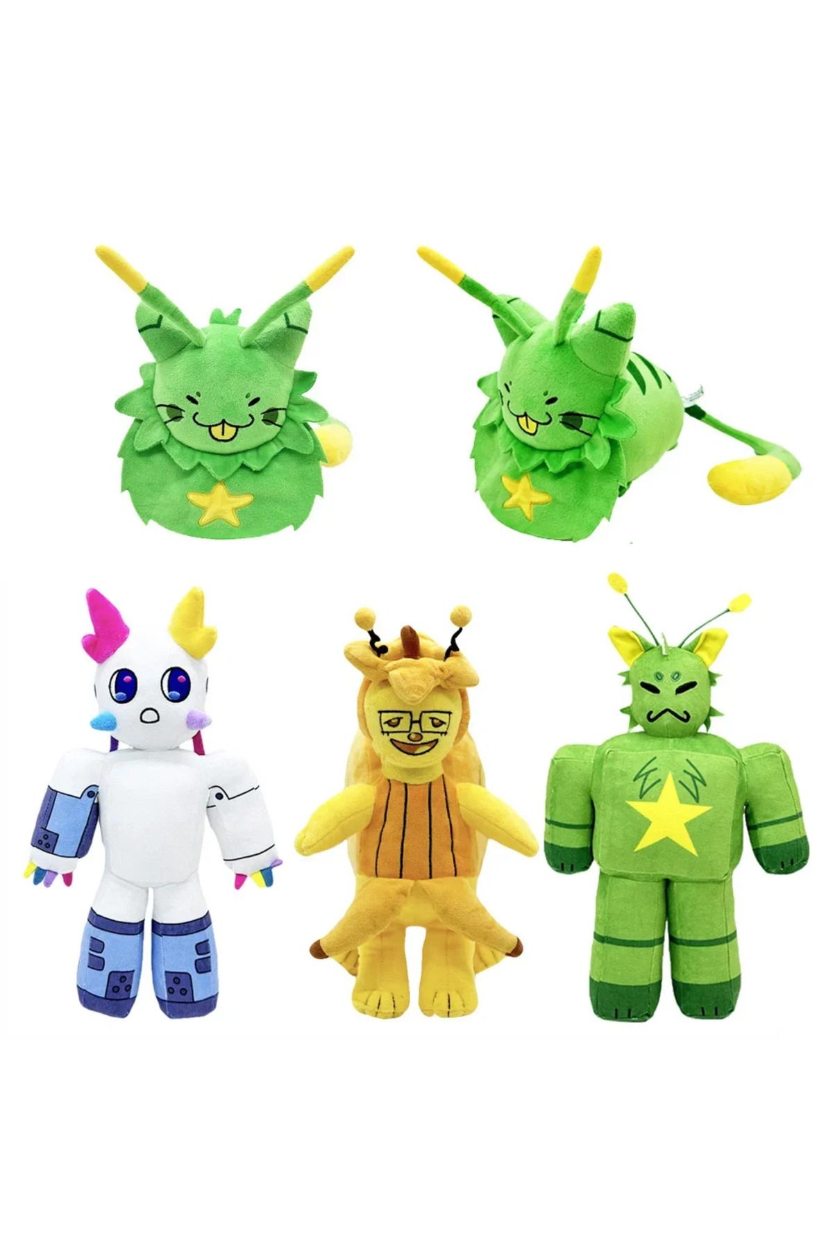 Choice-2024 New Gnarpy Discovers The Internet Plush Toy Gnarpy Regretevator Plushie Cat Alien Green Cat ... 2