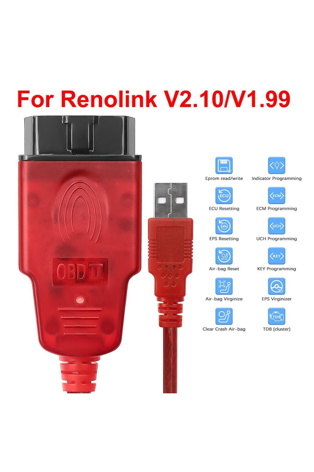 Choice-Renolink V2.10 V1.99 For Renault Car OBD2 Car Diagnostic Auto Tool ECM UCH Key ECU Programmer Tool 3