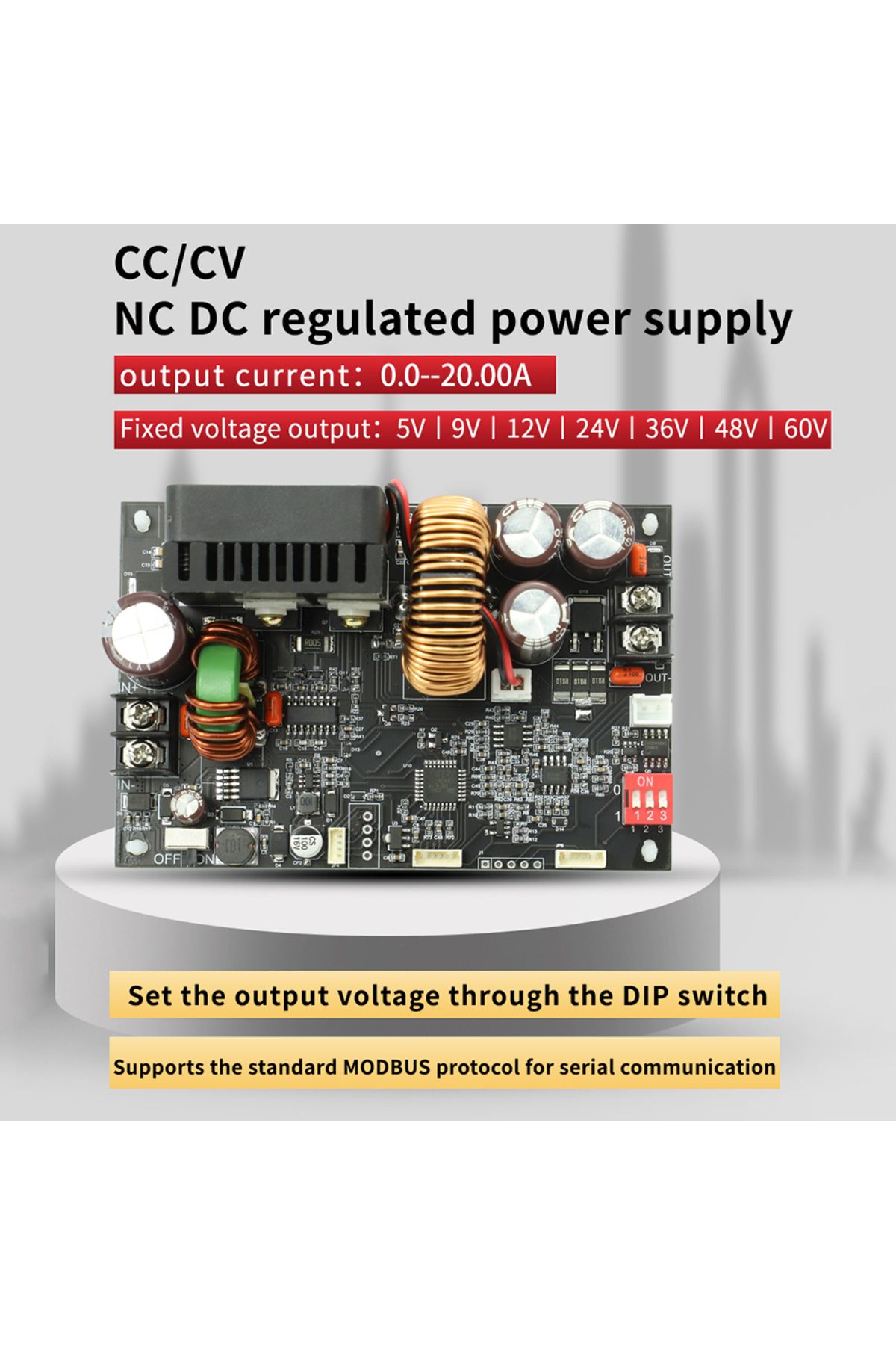 Choice-XY6020L Numerical Control DC 6-70V Step Down Stabilized Power Supply Constant Voltage Current Buc... 3