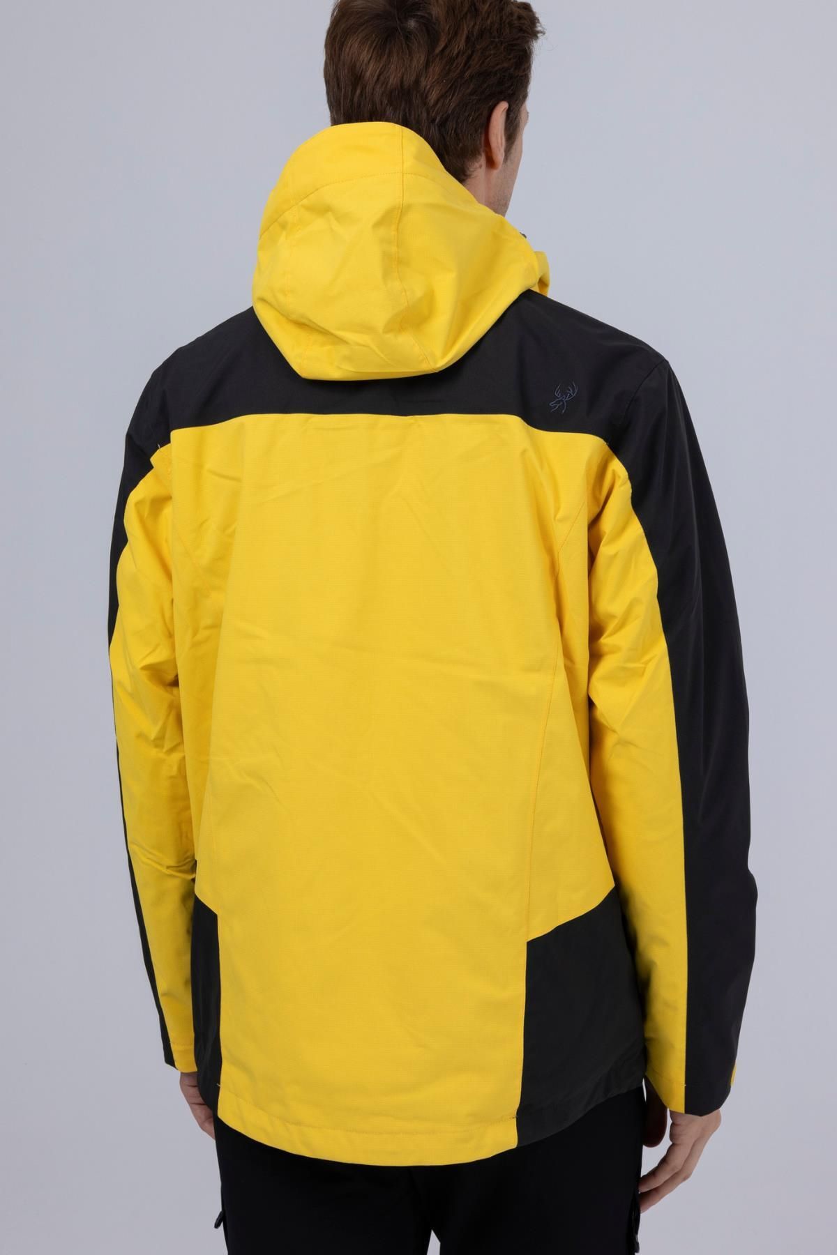 2AS-Elbruz Men's 3 in 1 Jacket Coat Yellow/Black 6