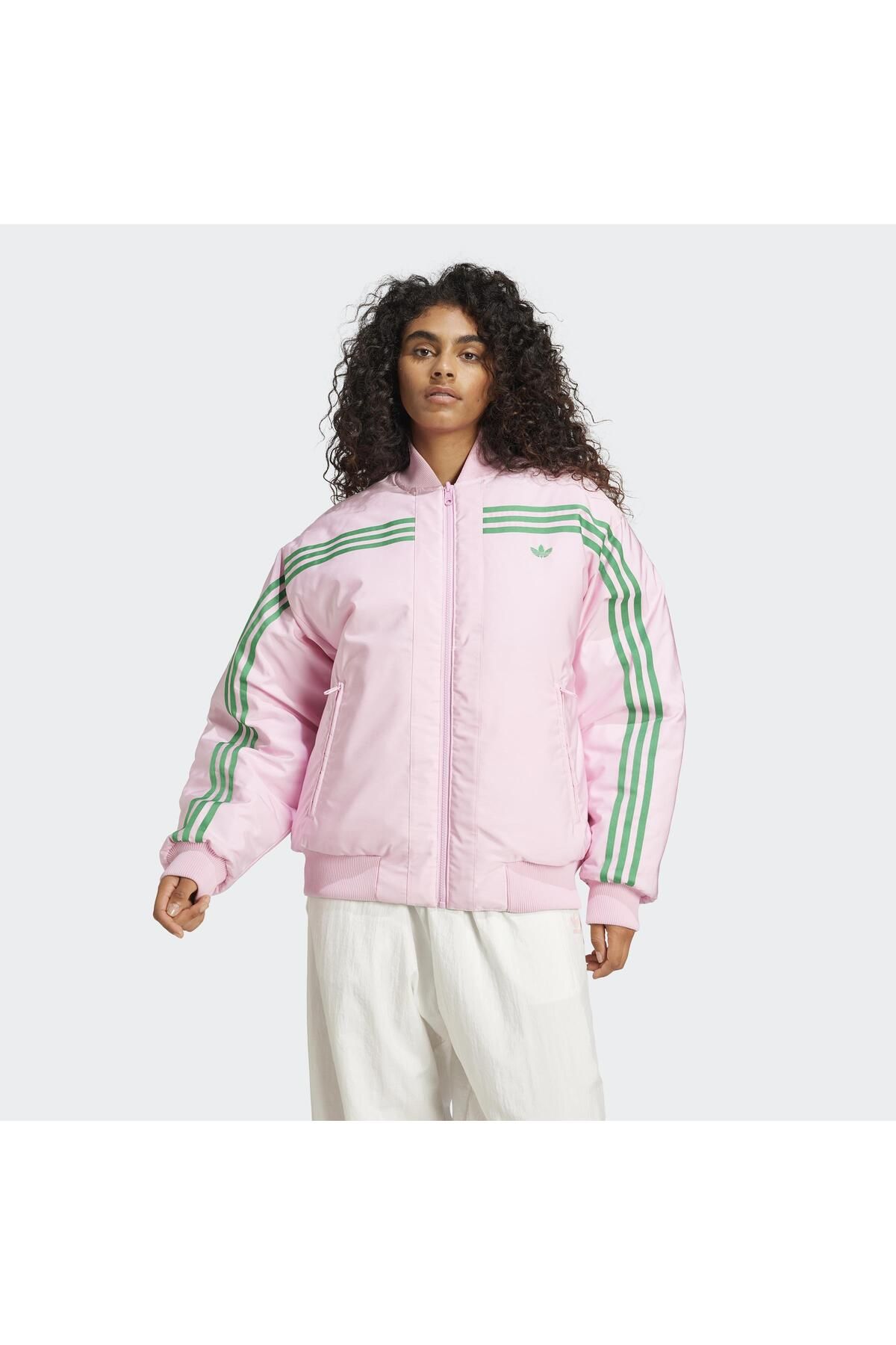 adidas-Sports Winterjacket - Pink - Basic 1