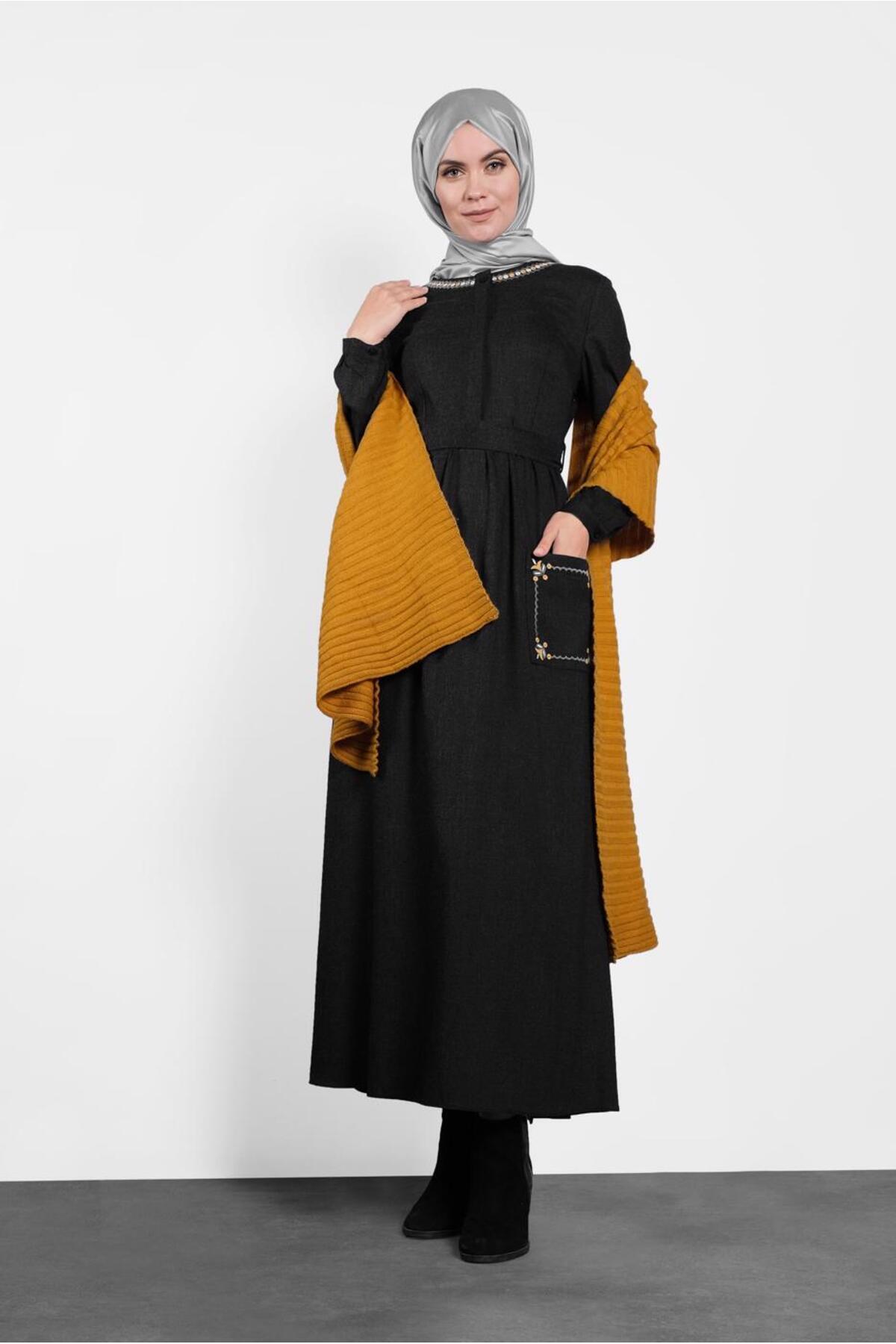 آلوینا لباس گلدوزی شده 40193