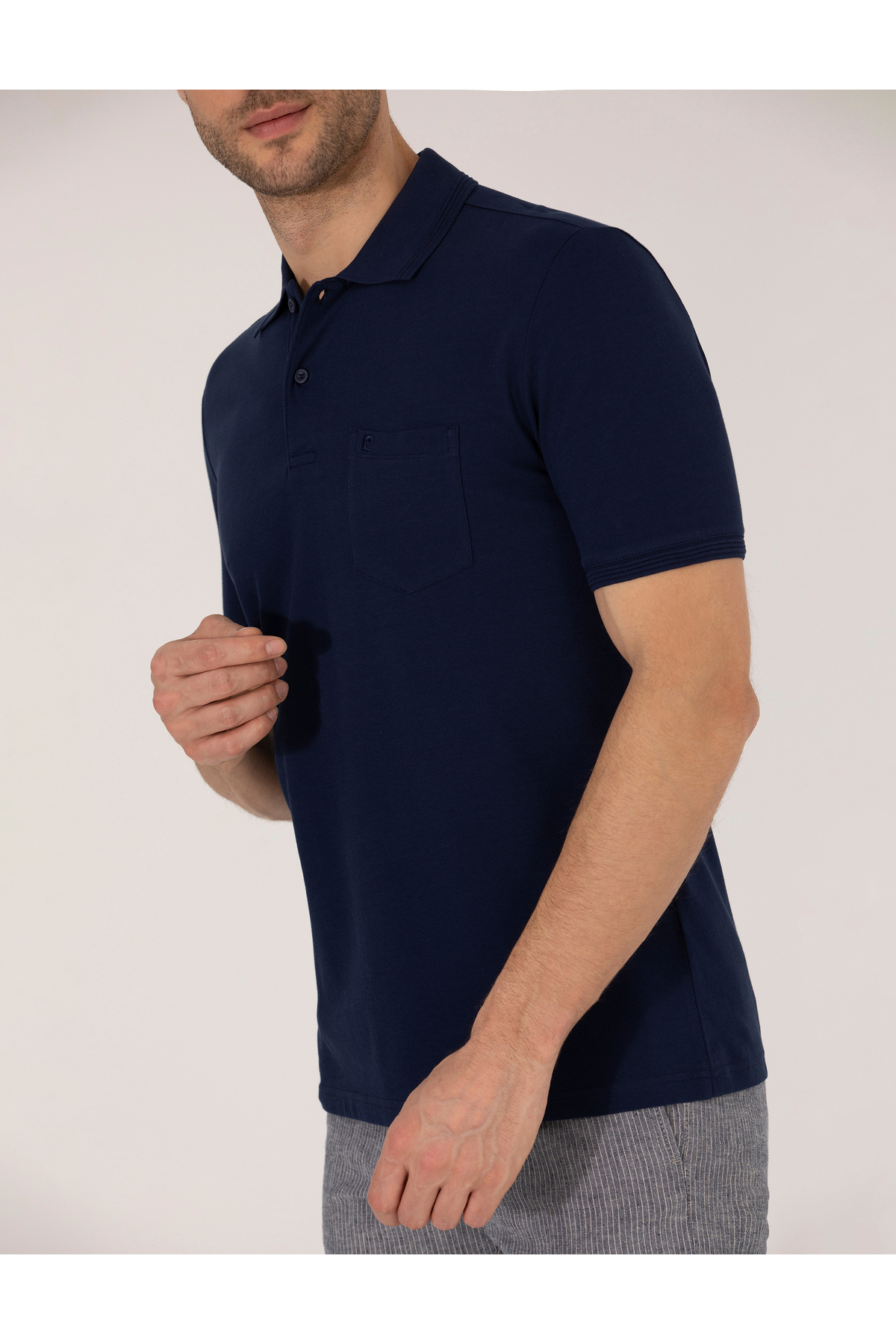 تیشرت یقه پلو مردانه راسته آستین کوتاه | پیر کاردین Pierre Cardin G021GL011.000.1646116 - تصویر 6
