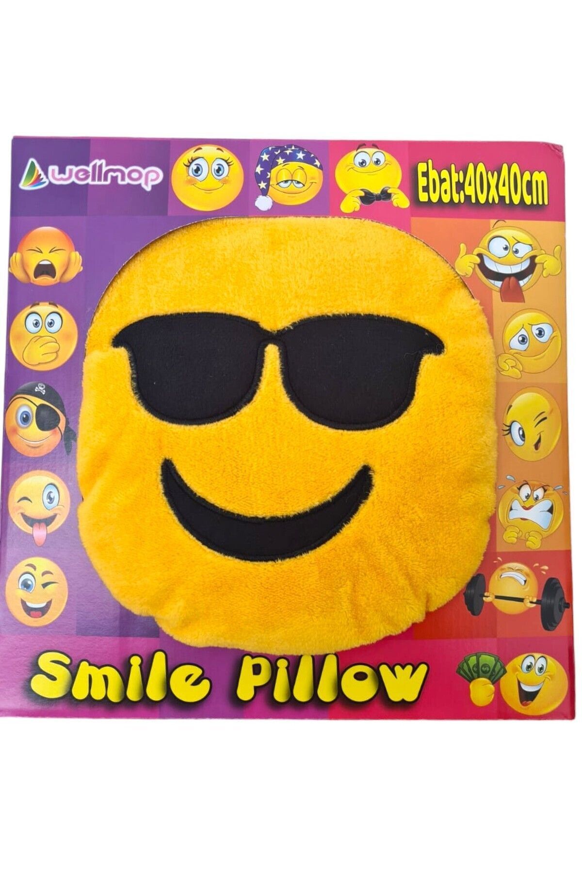 Wellmop-EMOJİ PILLOW BOXED 2