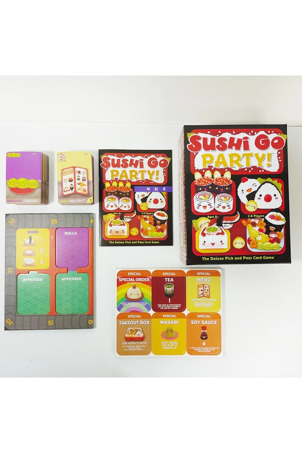 Choice-Sushi Go Party! /Sushi Roll / Sushi Go - The Pick and Pass Card Game with More Variety and Strategy 4