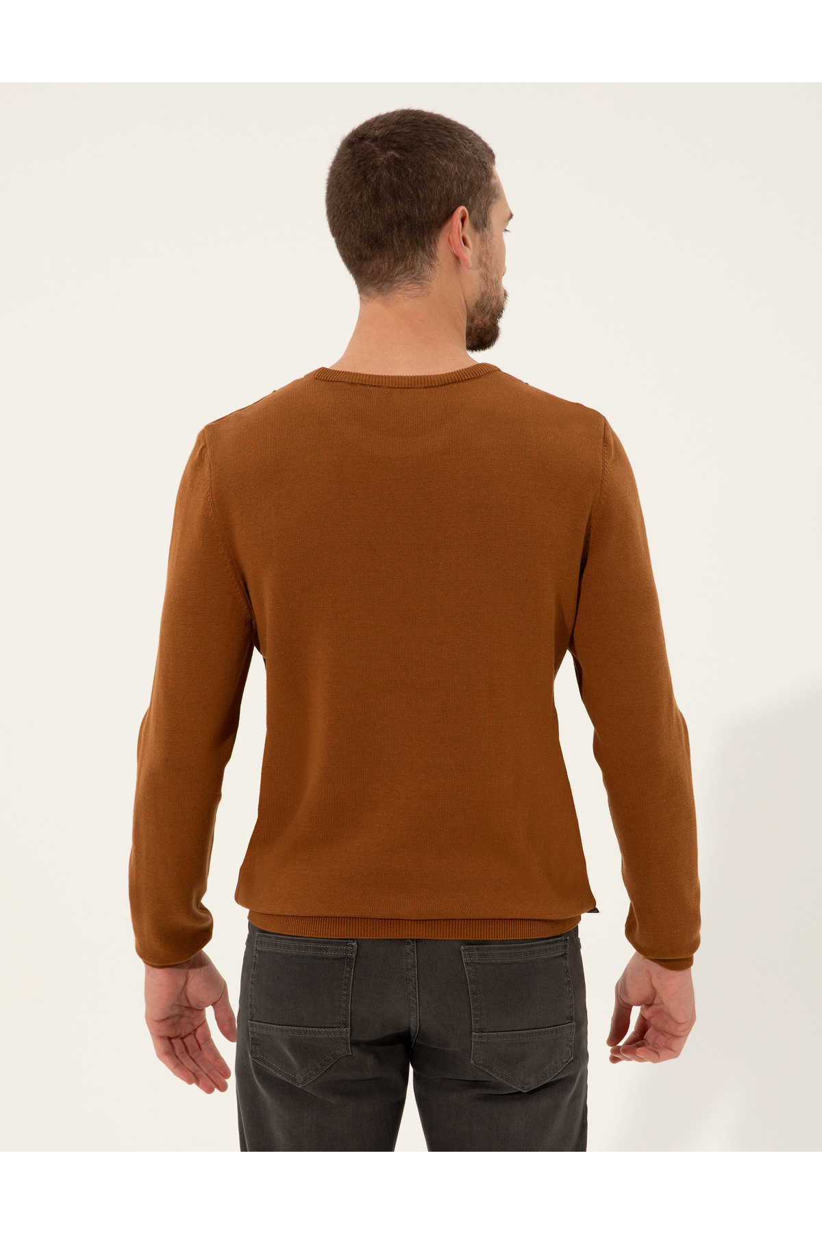 پلیور مردانه راسته آستین بلند | پیر کاردین Pierre Cardin 50262400048 - تصویر 5