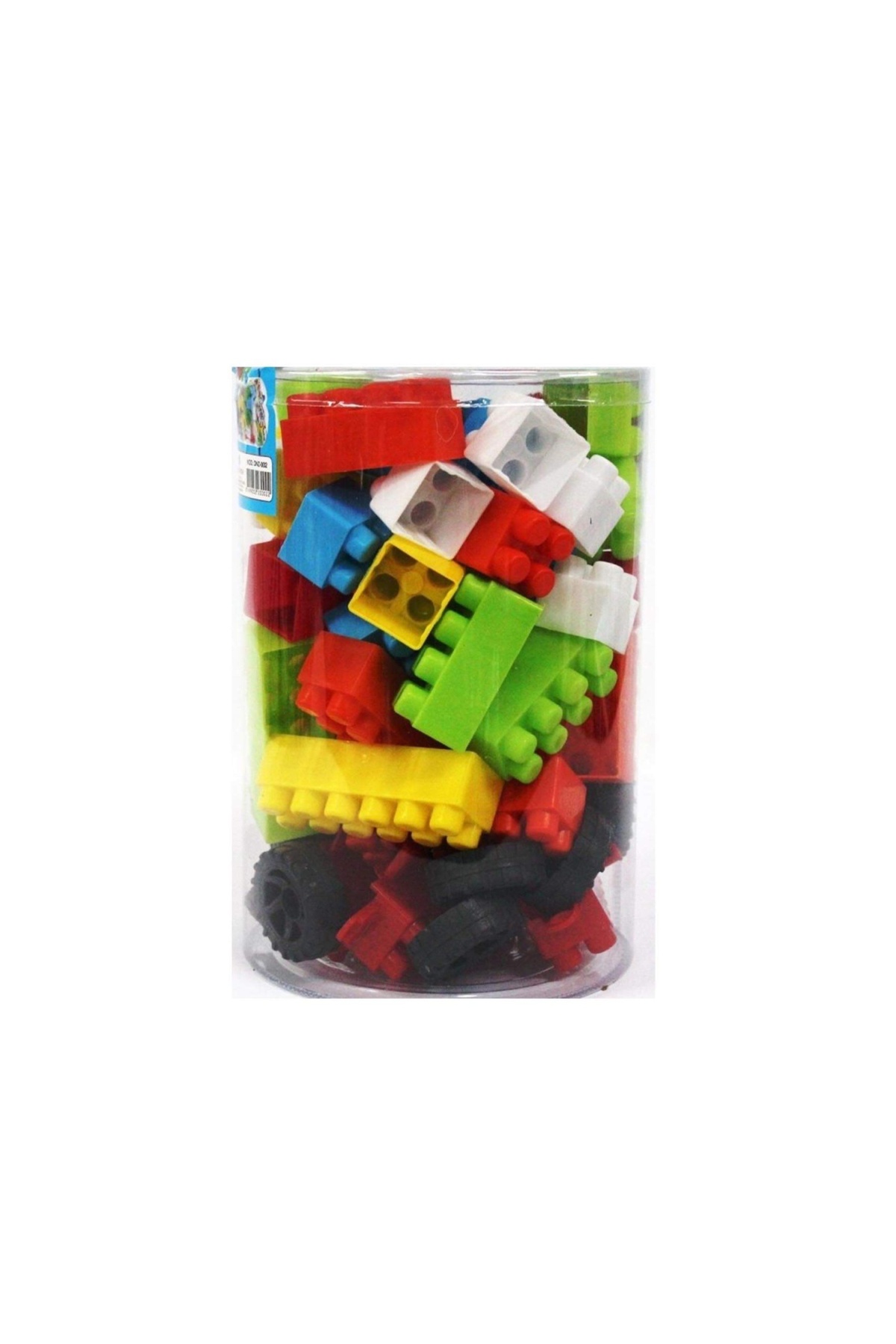 Genel Markalar Lego Seti 72 Parça Ev Ve Araba Malzemeli fotoğrafı 2 (önizleme)