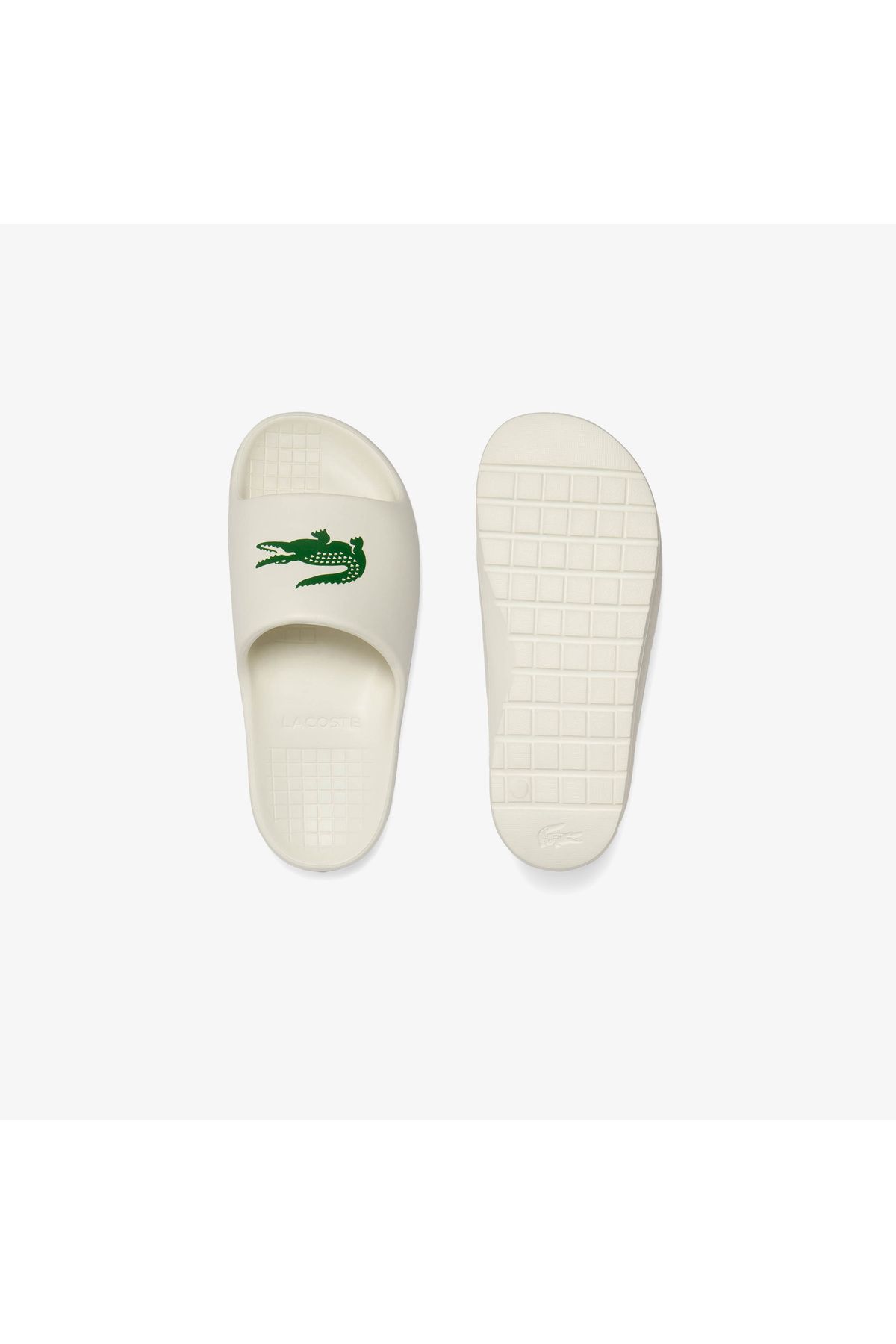 دمپایی سفید مردانه Croco 2.0 Evo Lacoste