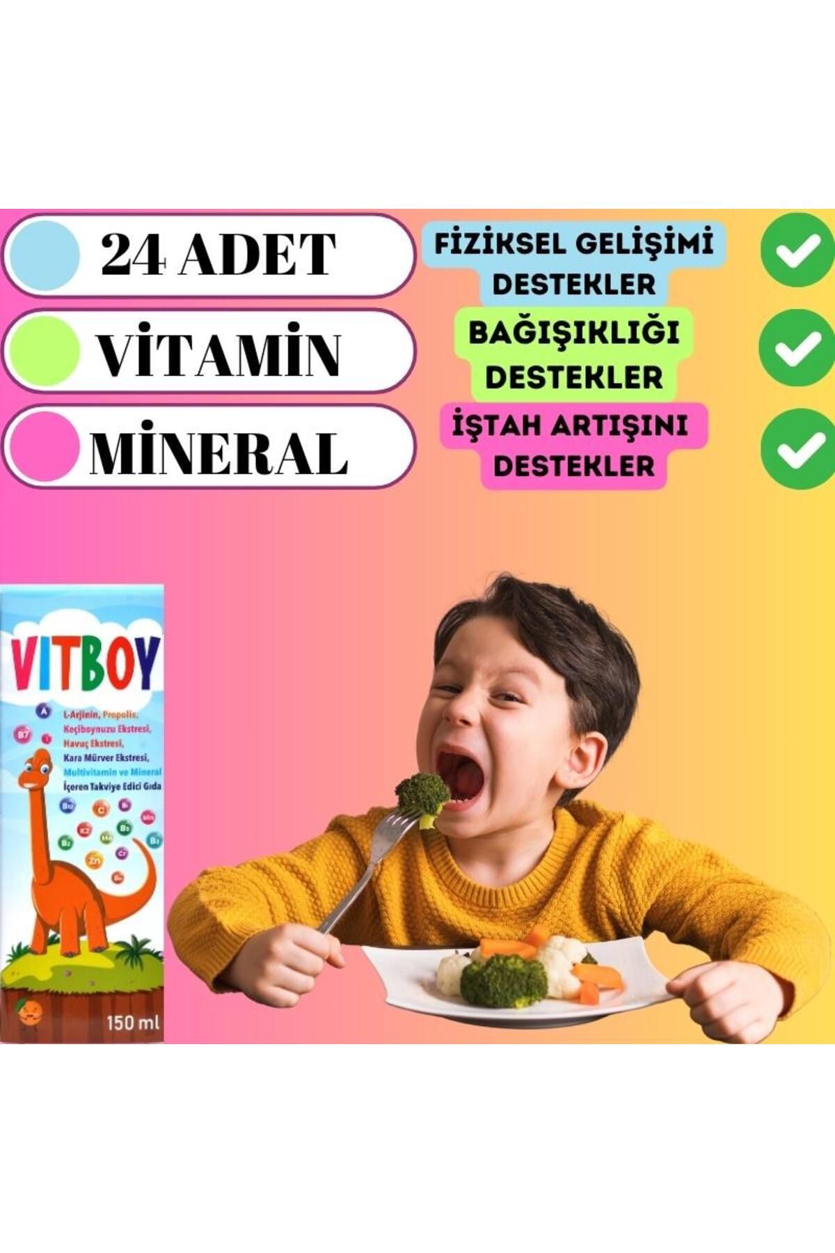 Vitboy-Supplementary Food with Multivitamins and Minerals 150 ml Syrup 2