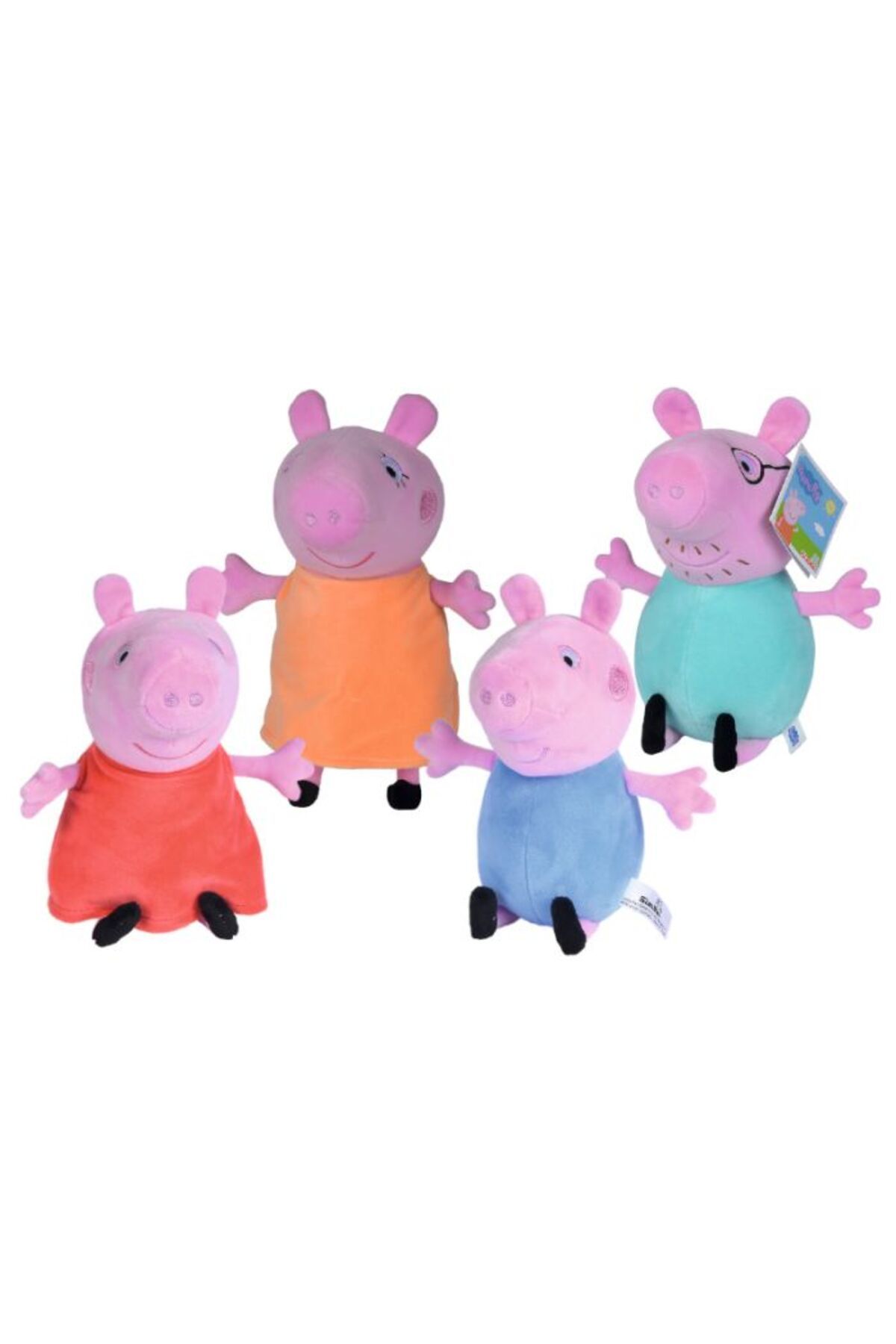 Peppa Pig-Daddy Pig Plush Family 3