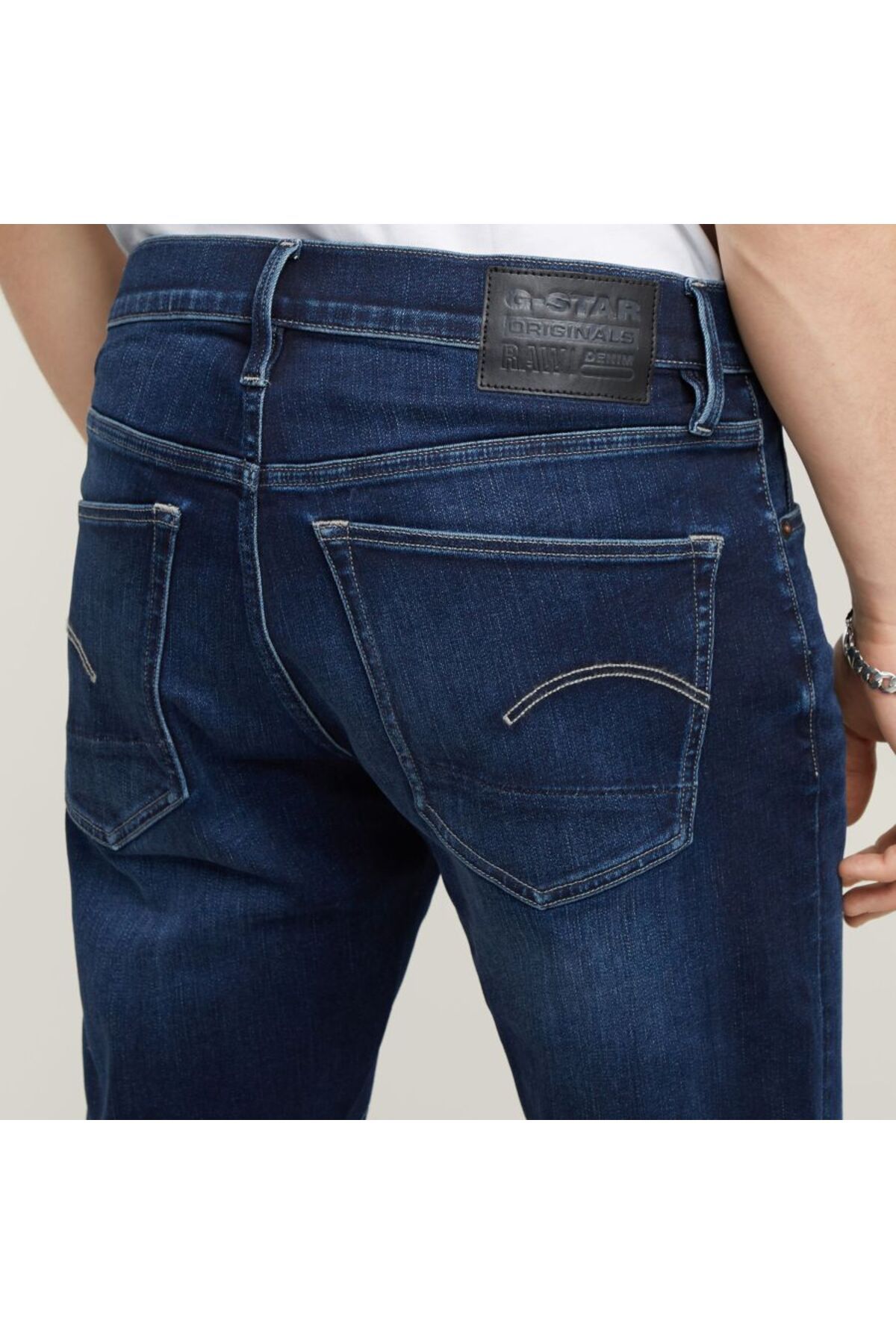 شلوار جین مردانه 3301 باریک اورجینال G-STAR RAW
