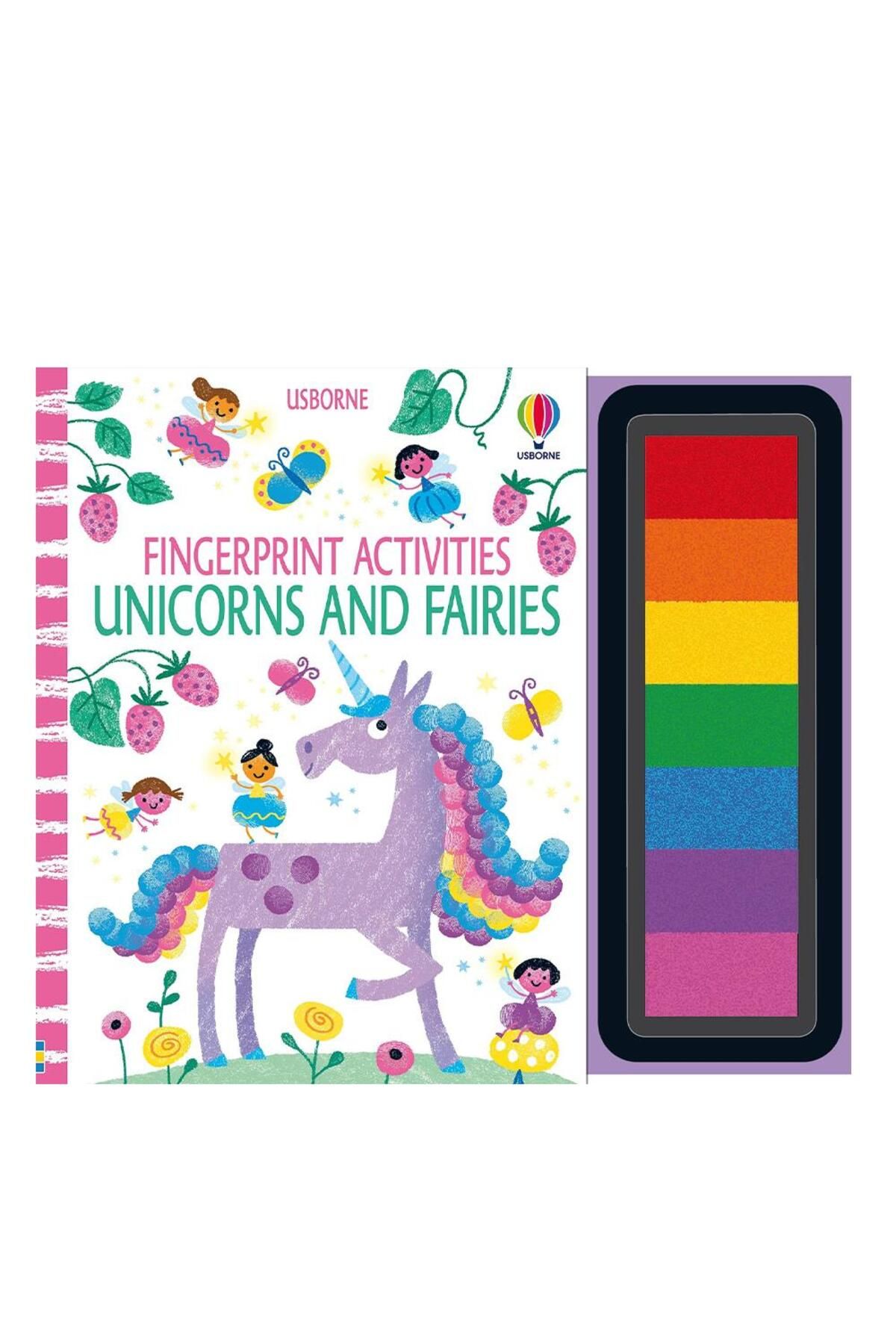 Usborne Fingerprint Activities Unicorns And Fairies