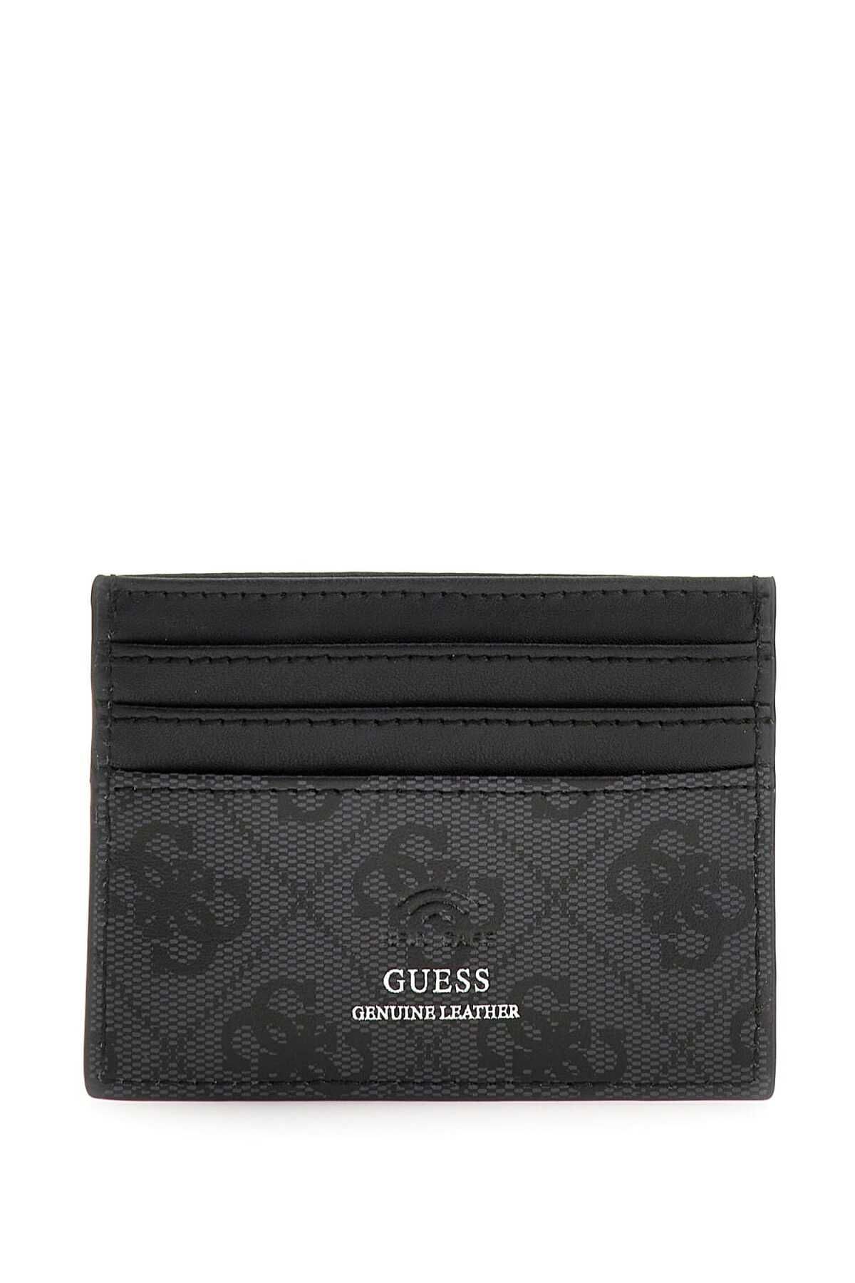 کیف پول مشکی مردانه اورجینال Guess