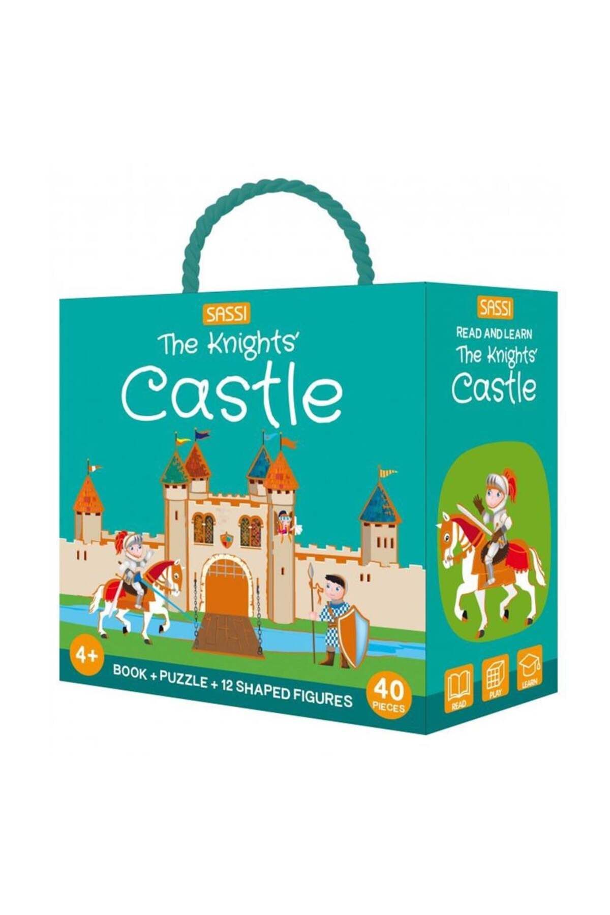 Sassi Junior-Sassi the Knights Castle - Book and Puzzle 2