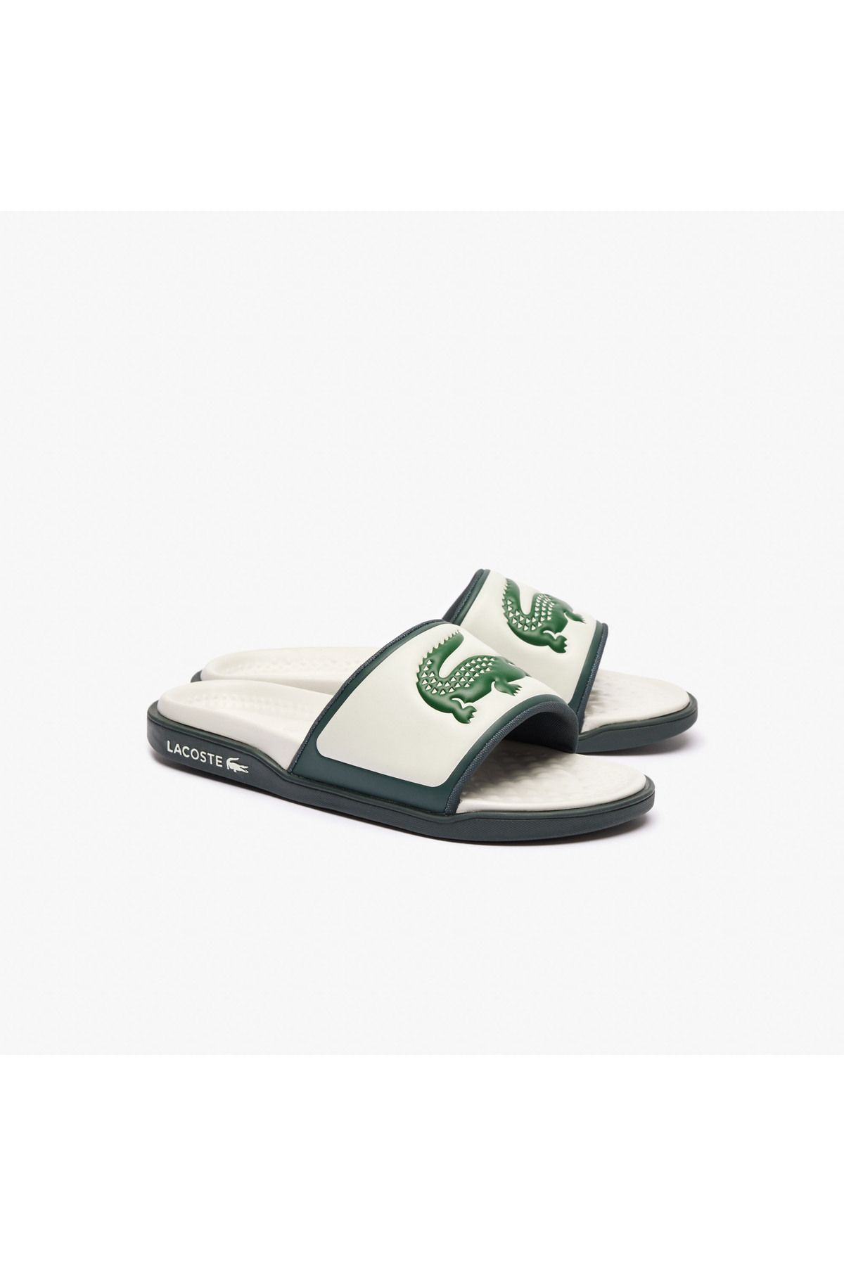 دمپایی سفید مردانه به اسلاید سرو کنید Lacoste
