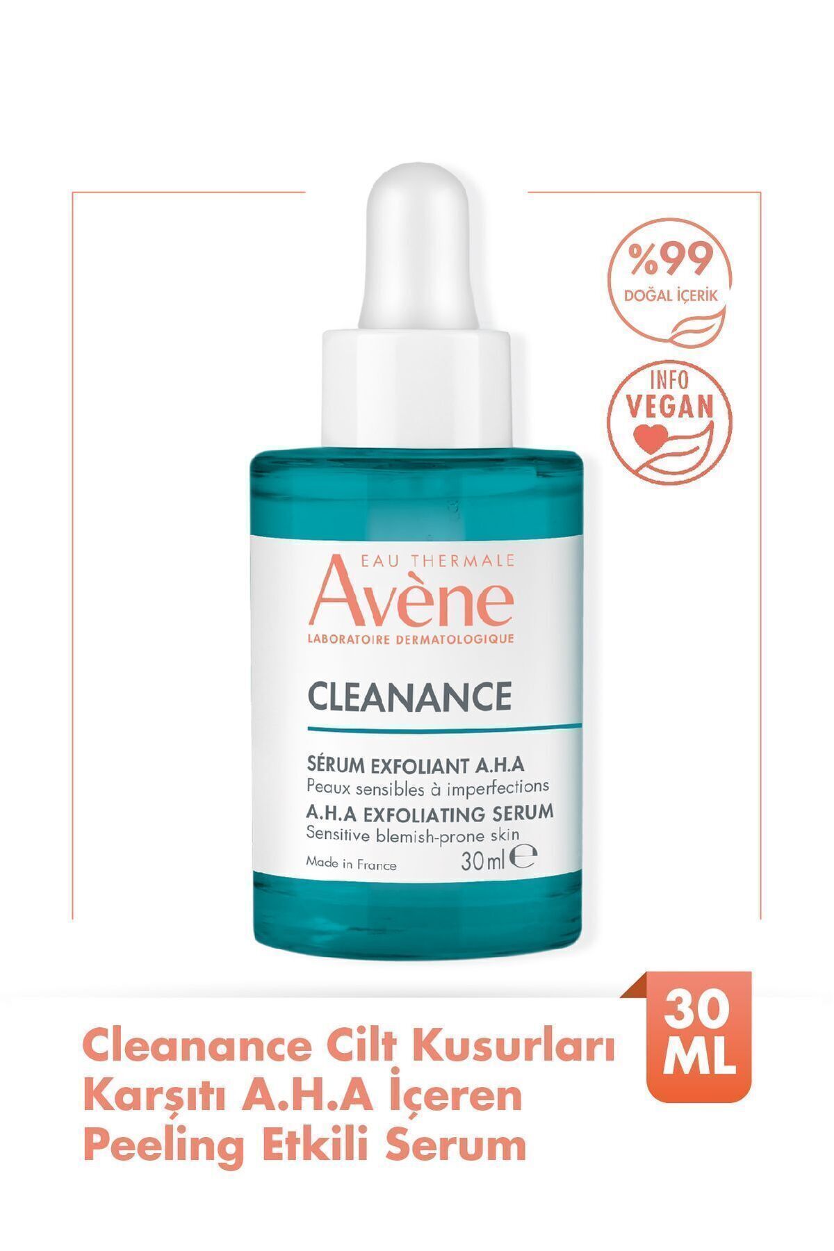 Avene Acne on the Skin,Reducing the Appearance of Pores,Exfoliating Effective Serum Demb.1426