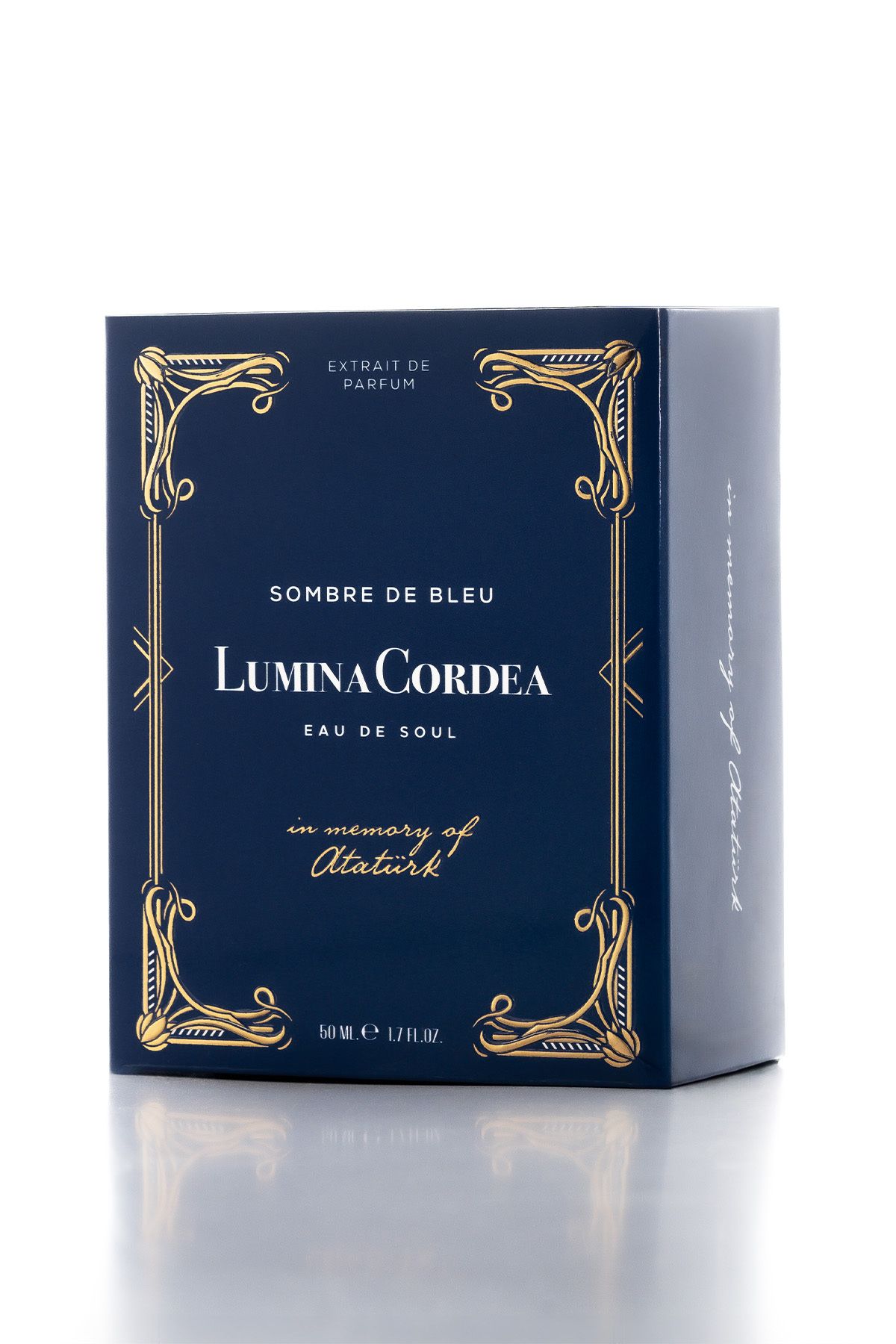 Lumina Cordea Eau de Soul Sombre De Bleu (عطر ATATÜRK'S) عطر 50 میلی لیتر Extrait De Parfum Edp