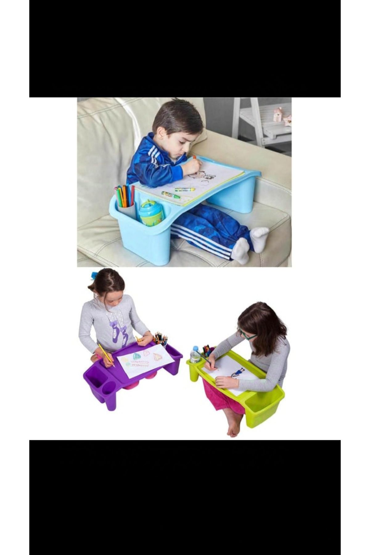 GenelTedarik Mavi Çocuk Hobi Masası
