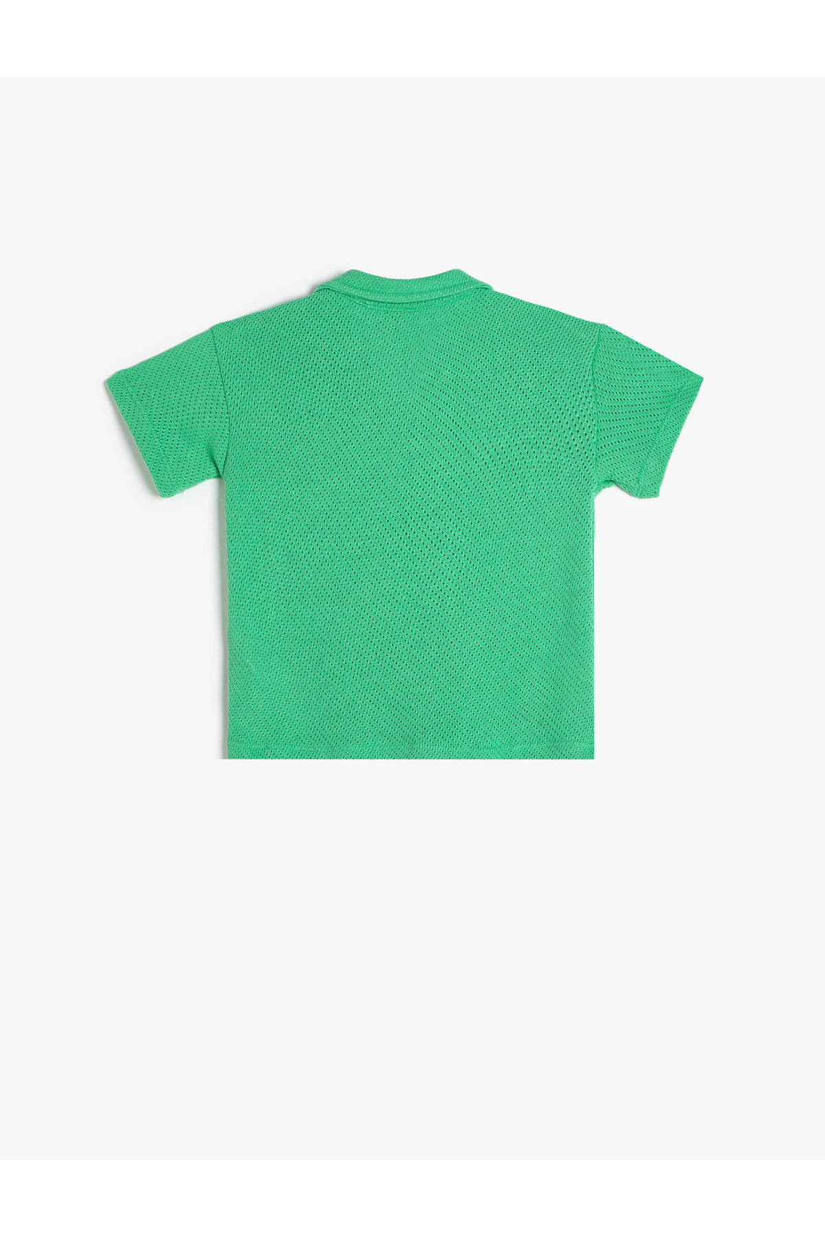 Koton Gömlek Pamuk Karışımlı Kısa Kollu Tek Cep Detaylı fotoğrafı 2 (önizleme)