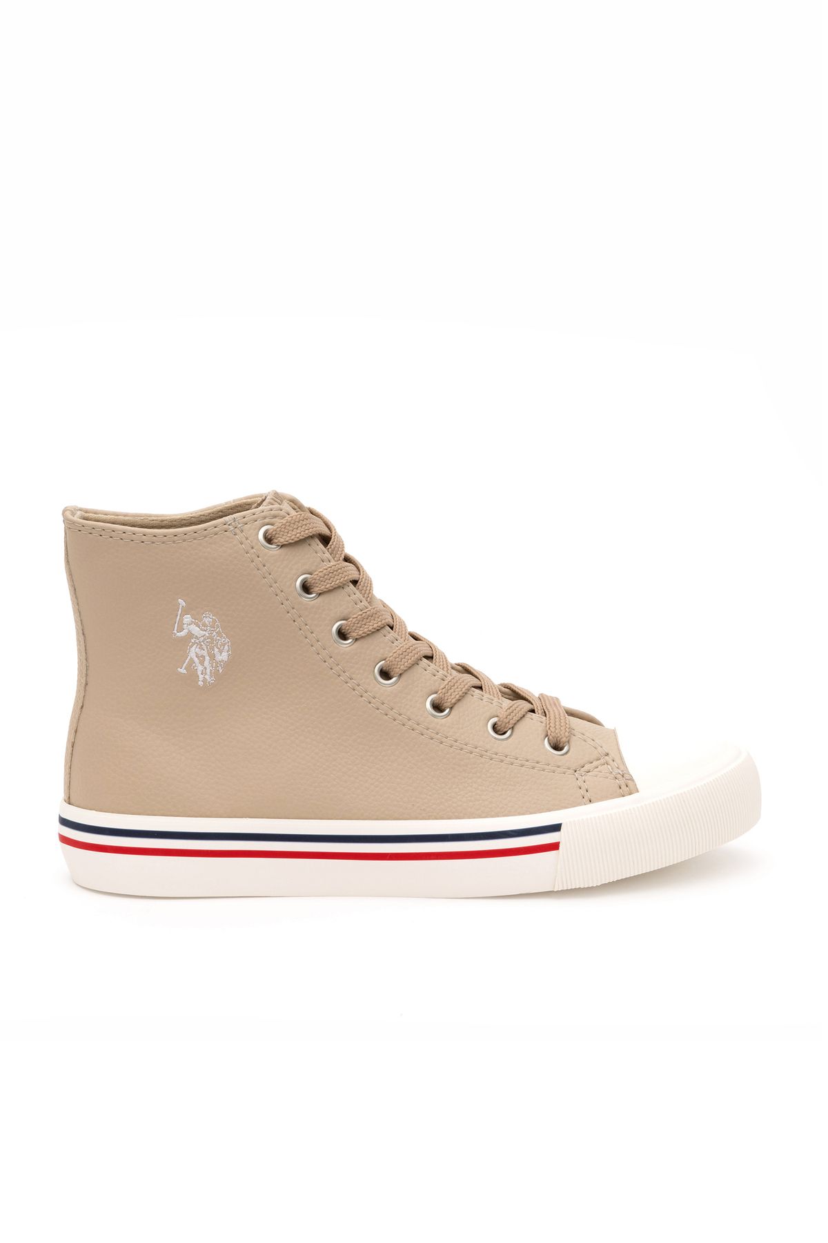 U.S. Polo Assn.-Women's Beige Sneakers 50297270 -Vr011 2