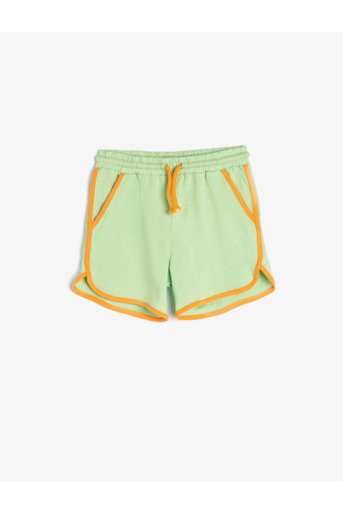 Koton-Cotton Tie Waist Shorts - Pocketed 1