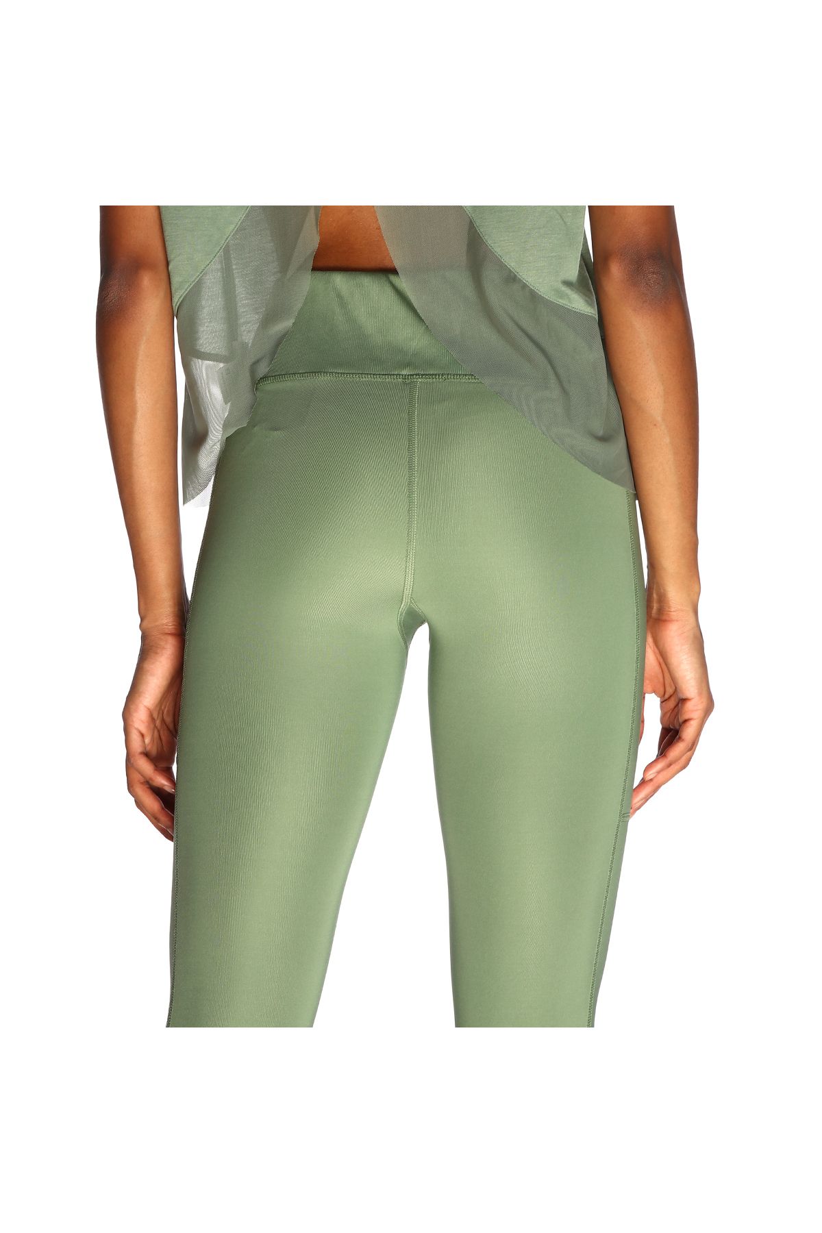 Sportive-Argento Women's Green Casual Style Leggings 23KKTP11D02-SGE 2