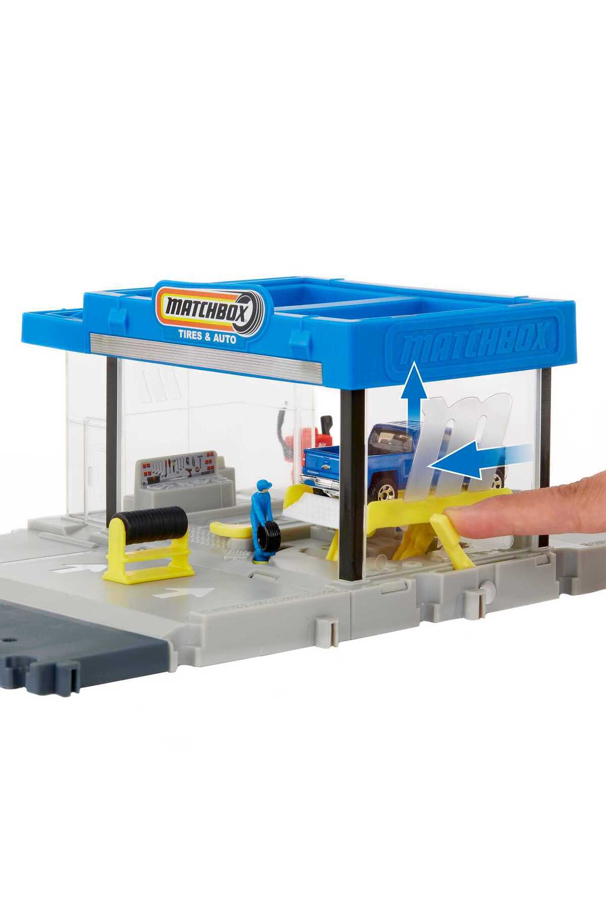 Matchbox-ACTION DRIVERS AUTO SHOP HDL34 2