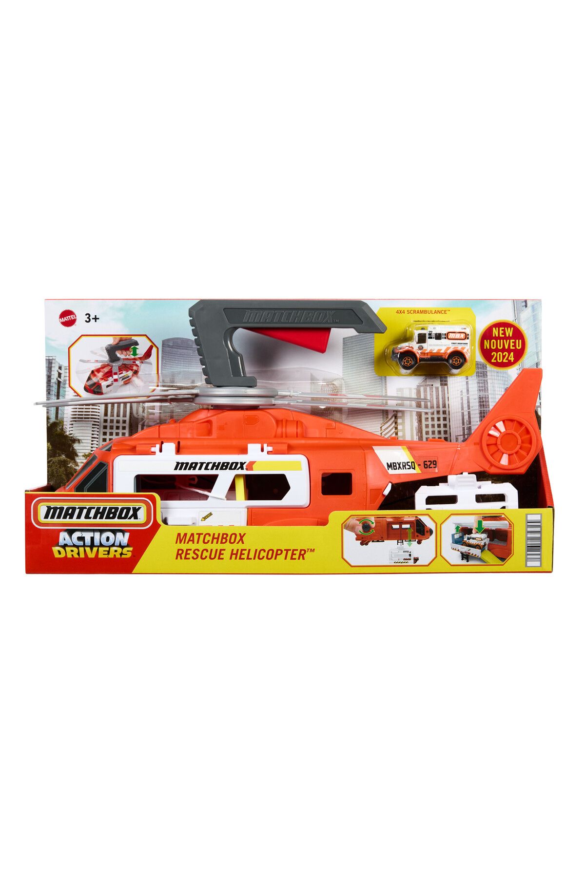 Matchbox-MBX Transport Helicopter​ - HXM74 3