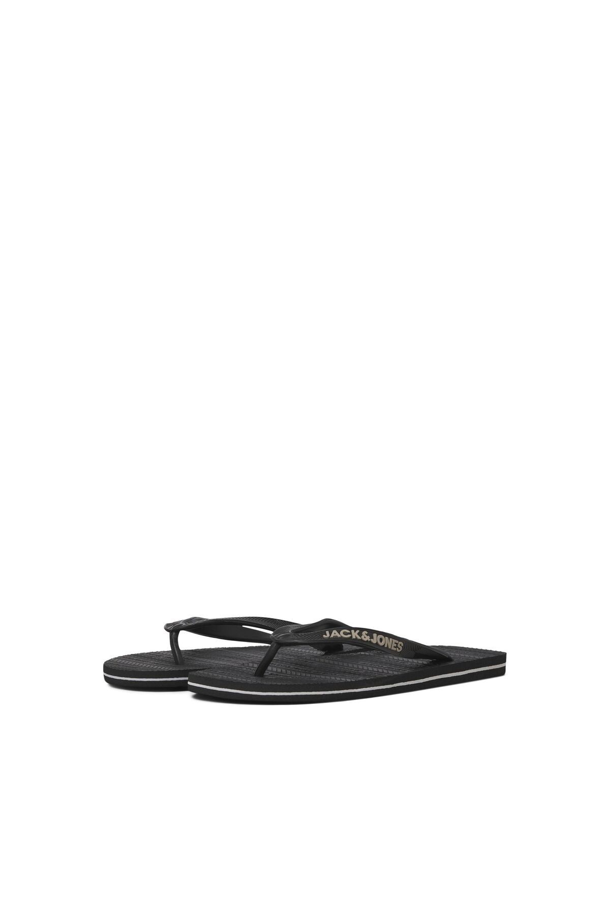دمپایی سیاه مردانه Jack Jones انگشت مردانههان Jack & Jones